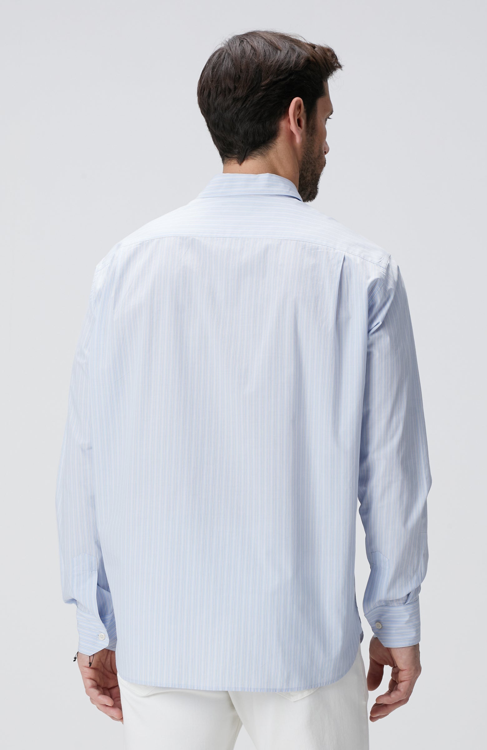MEN'S Blue Striped Shirt