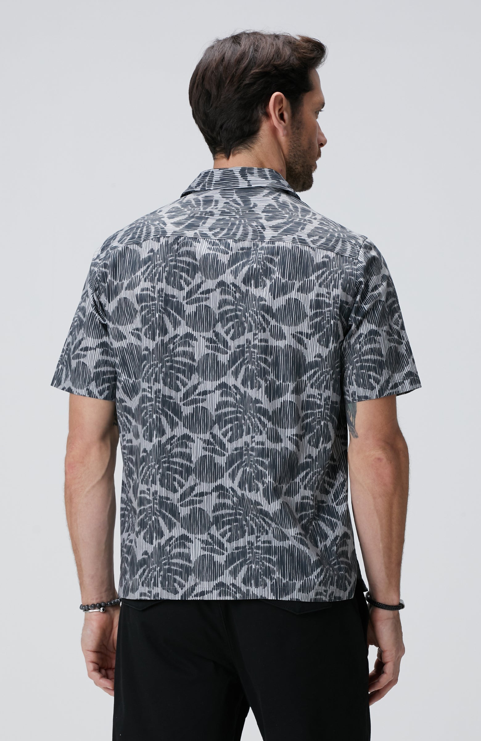 MEN'S Black Grey Shirt