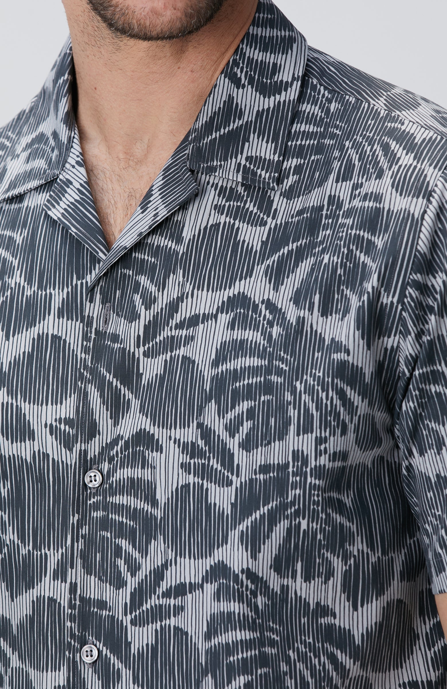 MEN'S Black Grey Shirt