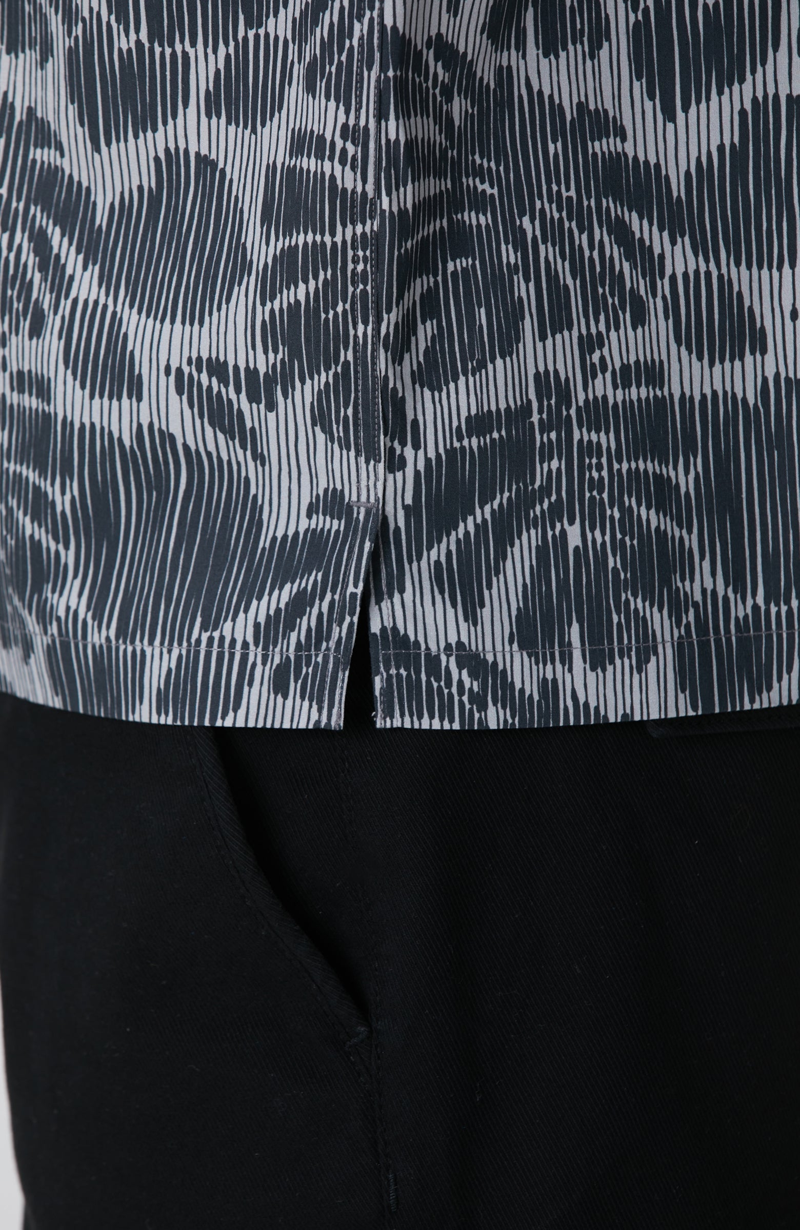 MEN'S Black Grey Shirt