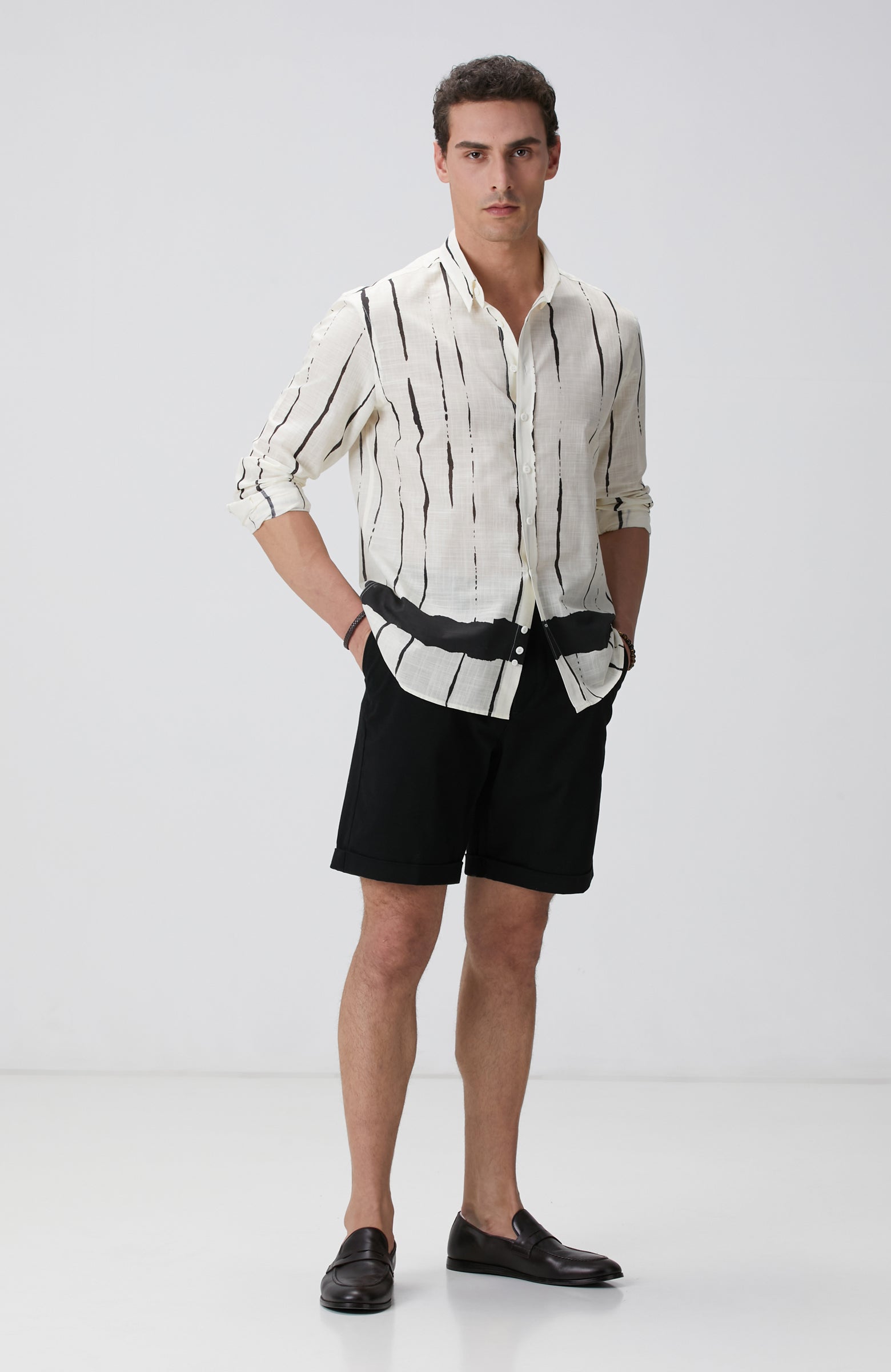 MEN'S Off-White Printed Shirt