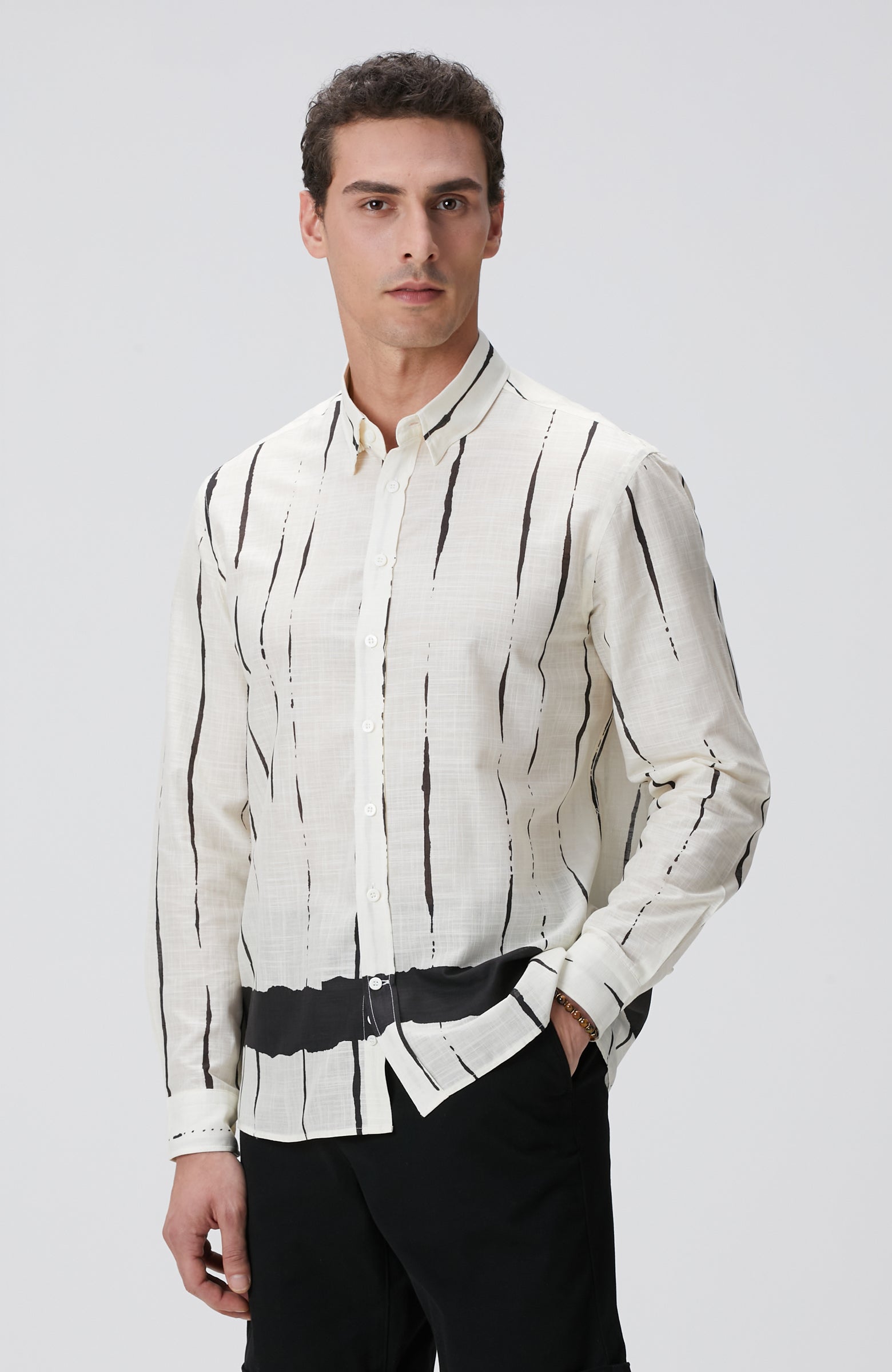 MEN'S Off-White Printed Shirt