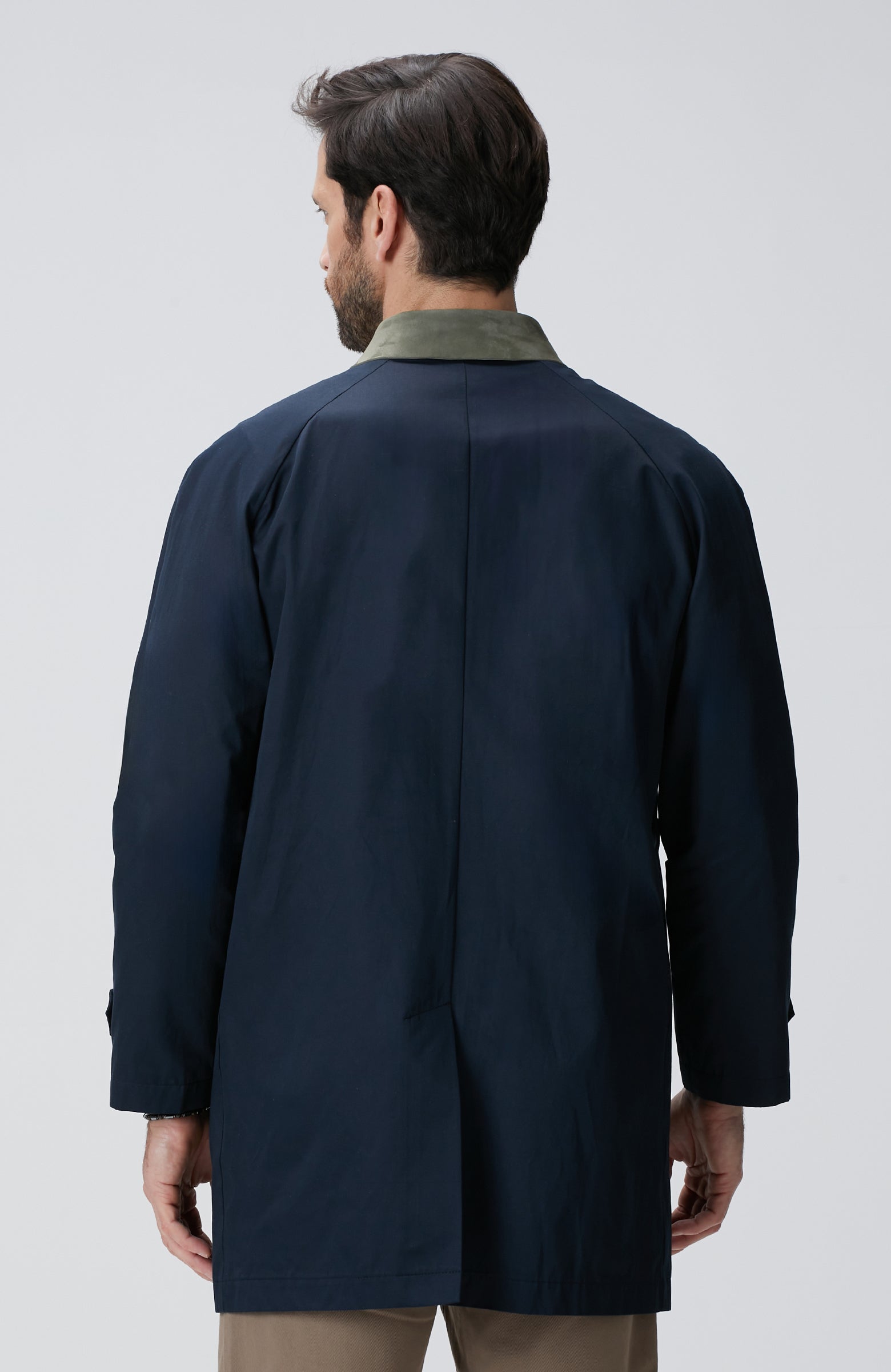 MEN'S Navy Blue Overcoat