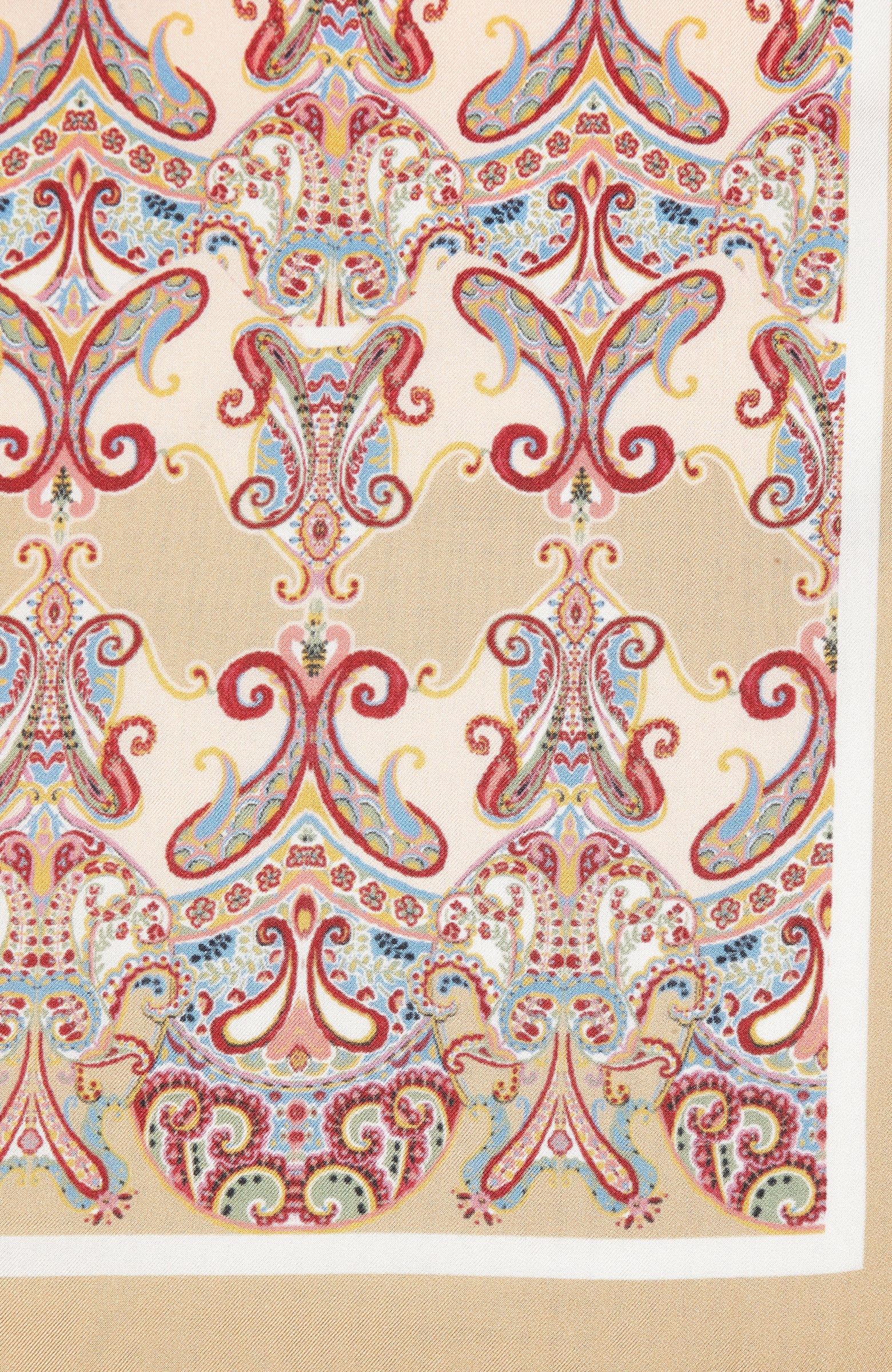 WOMEN'S Colorful Patterned Women's Twill Silk Scarf