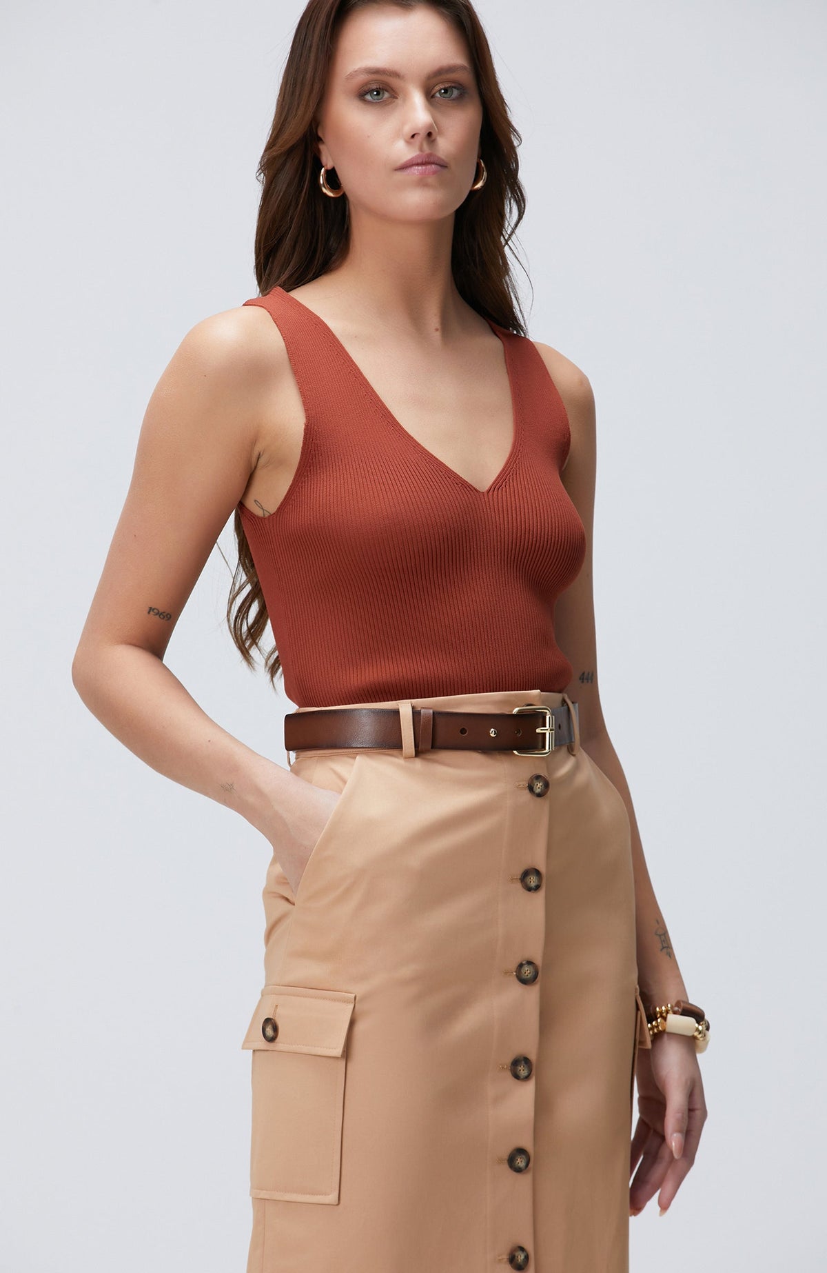 WOMEN'S Knitwear Tank Top