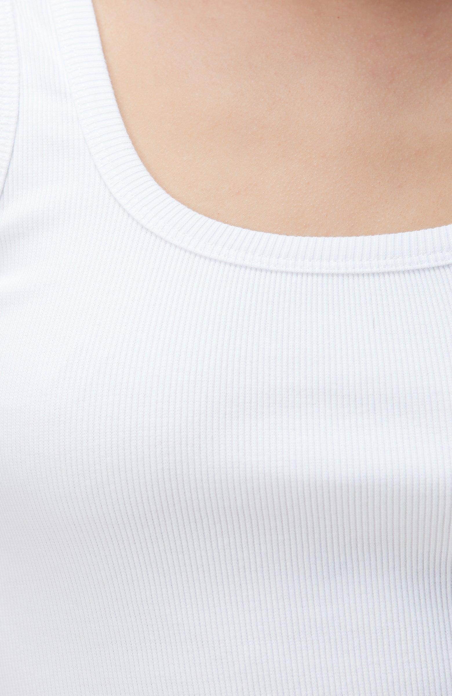 WOMEN'S White Tank Top