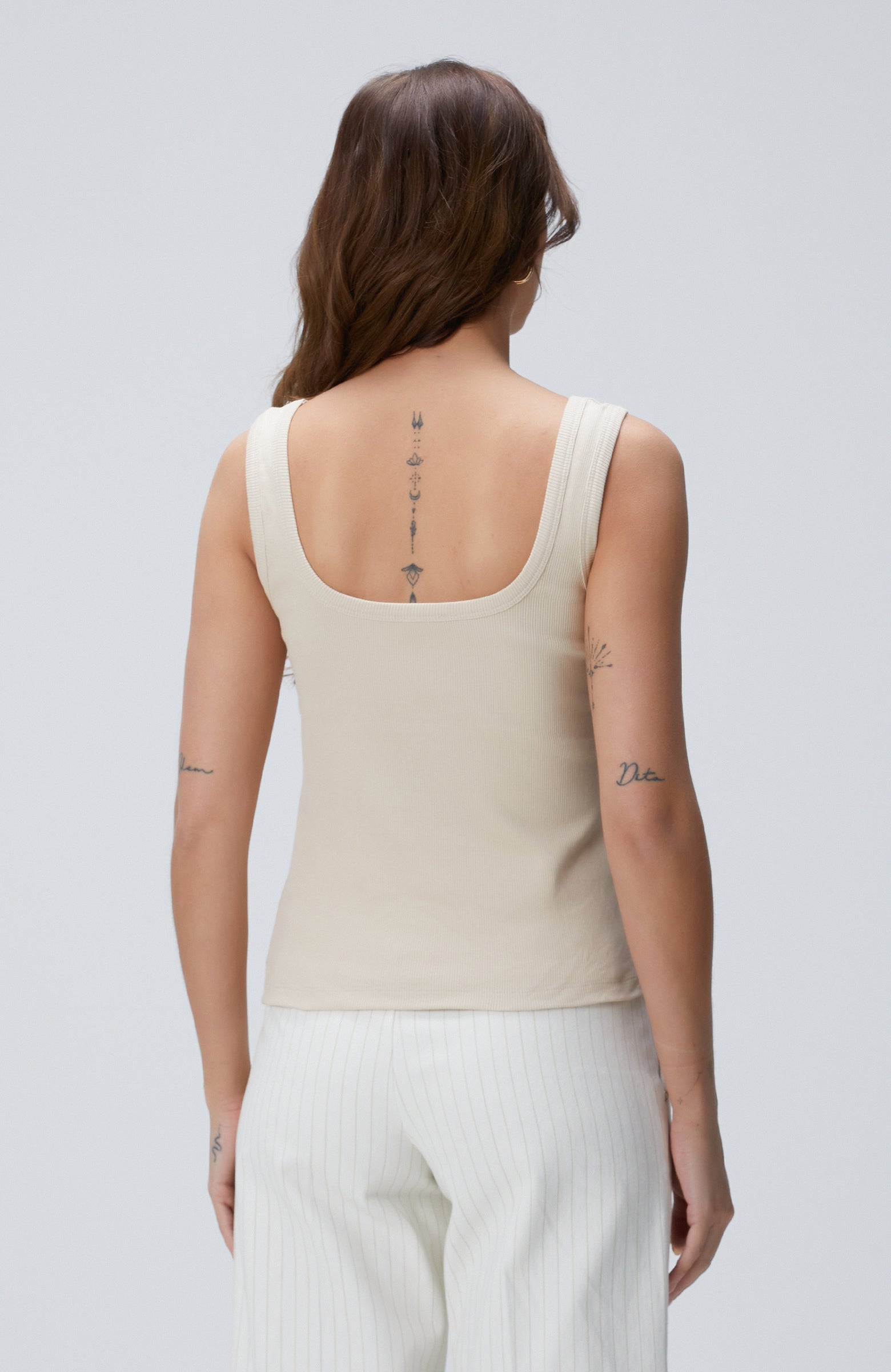 WOMEN'S Beige Tank Top