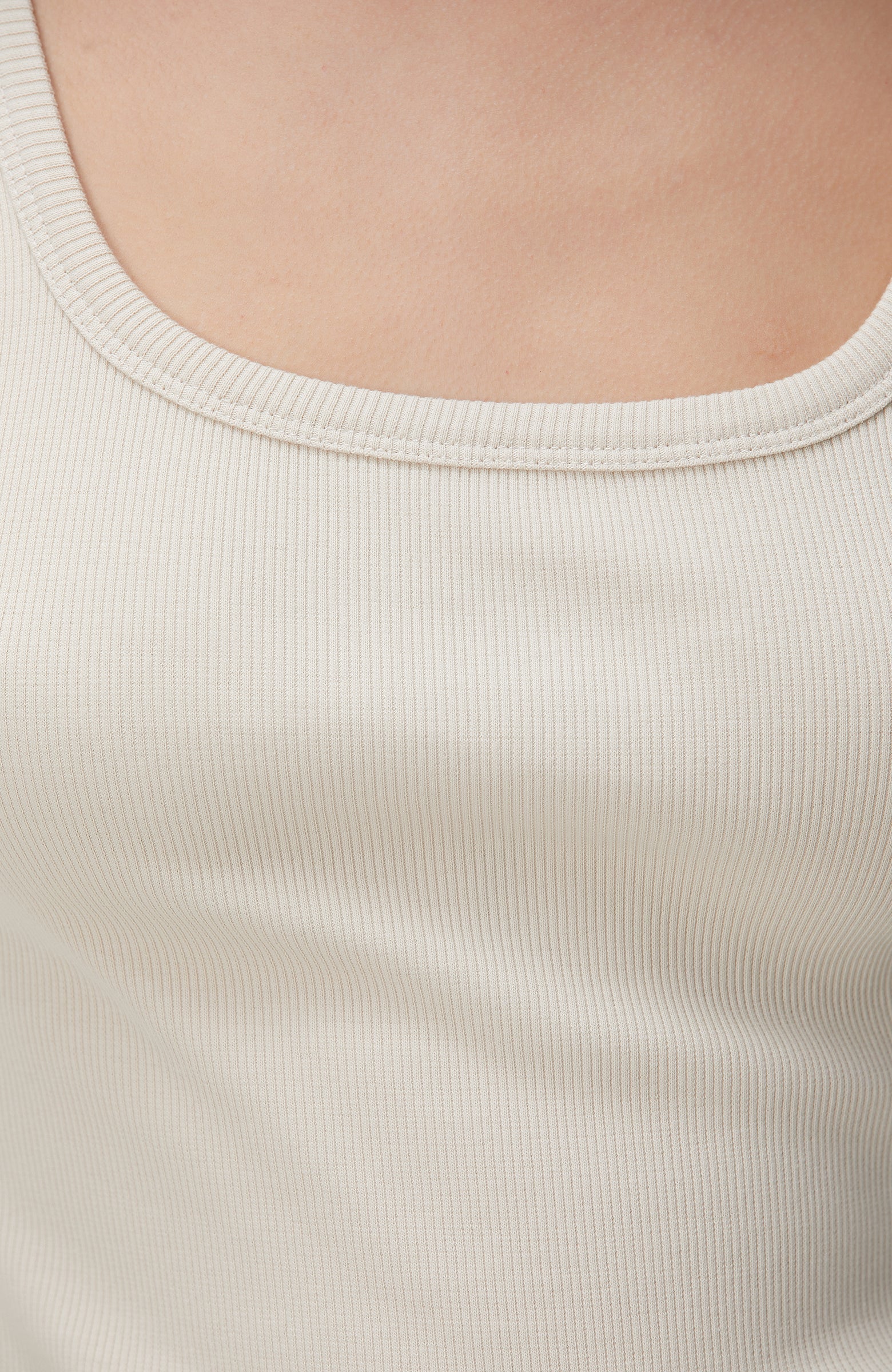WOMEN'S Beige Tank Top