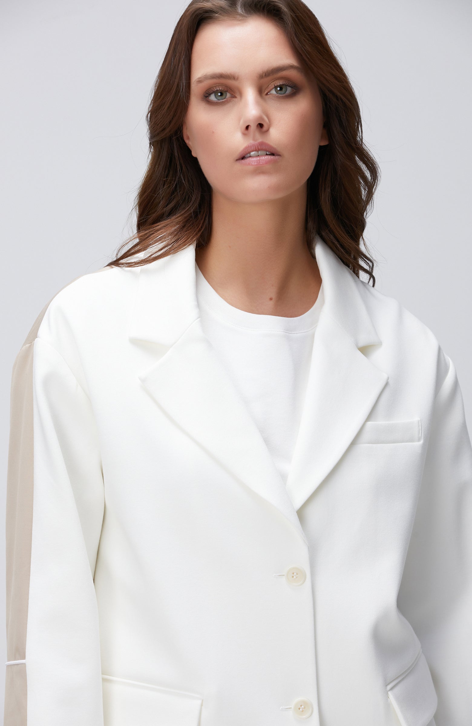 WOMEN'S White N-Tech Jacket