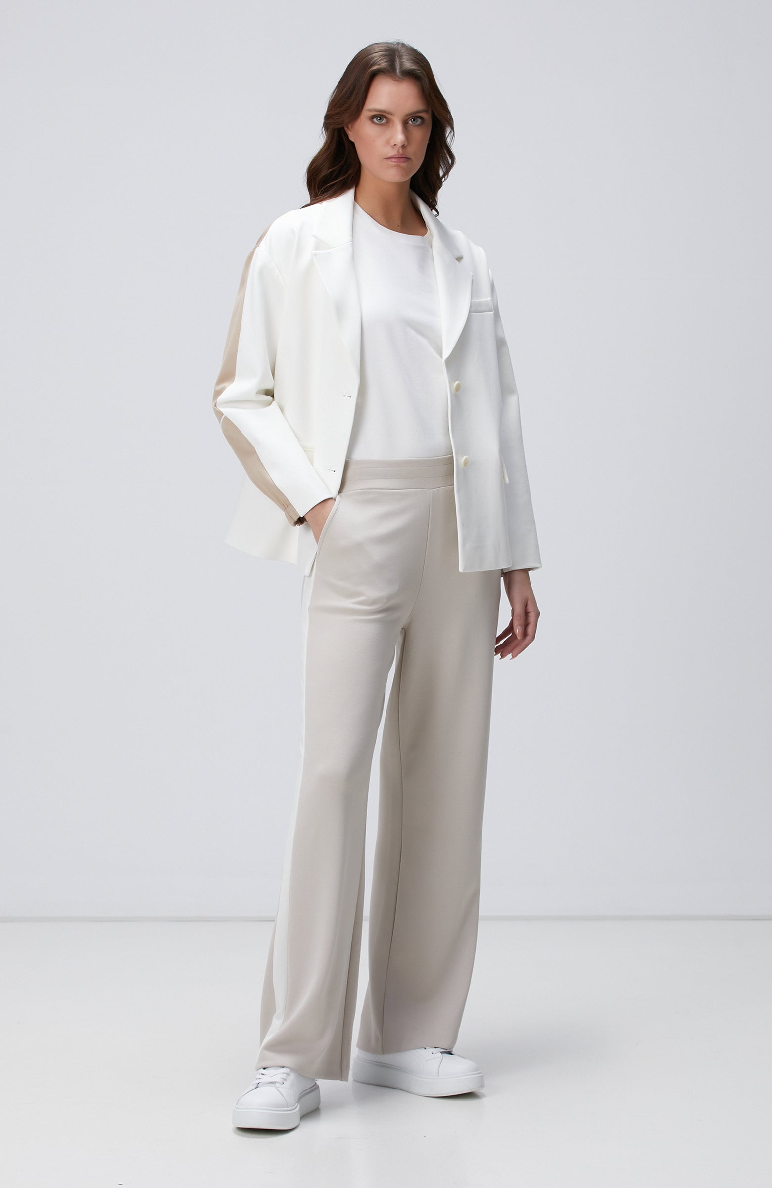 WOMEN'S White N-Tech Jacket