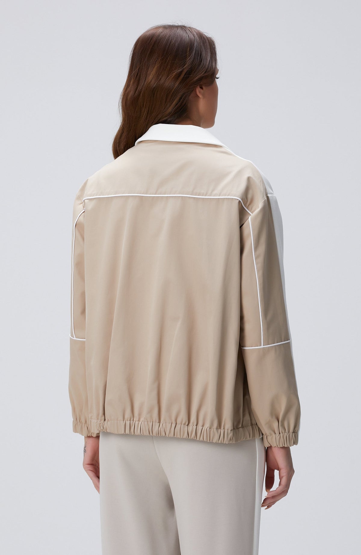 WOMEN'S White N-Tech Jacket