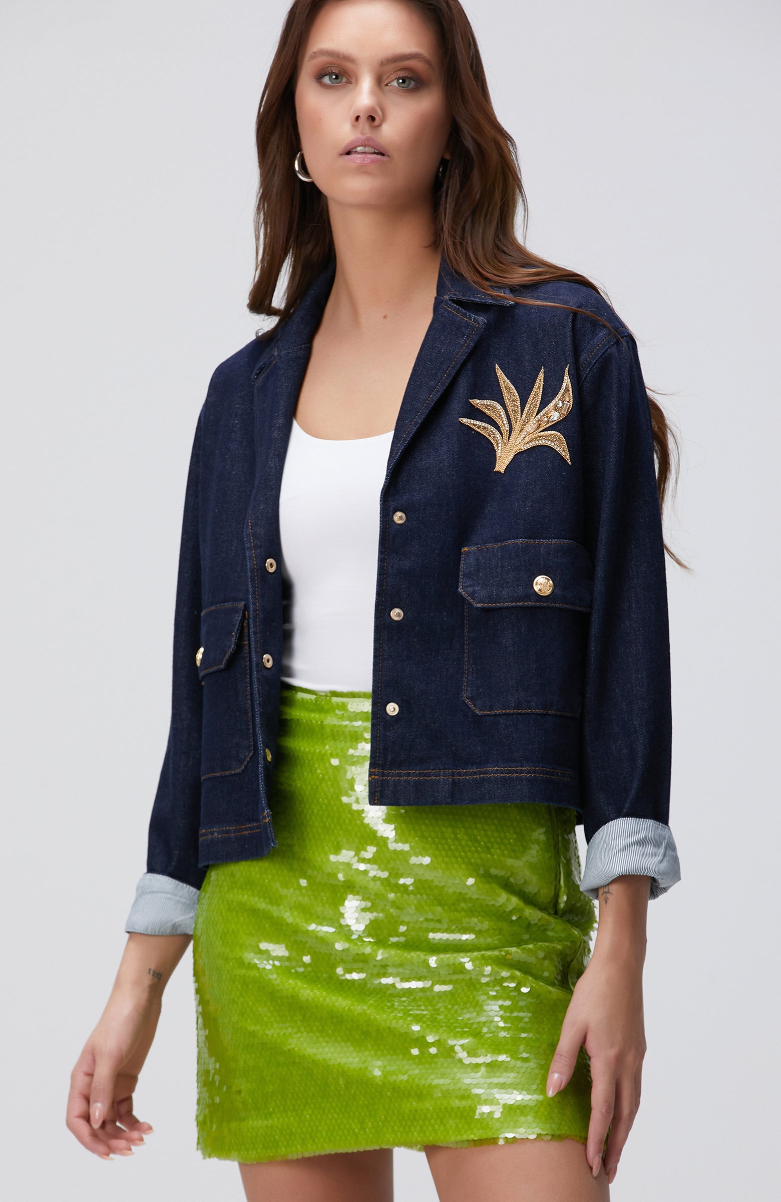 WOMEN'S Denim Jacket – Network Jordan