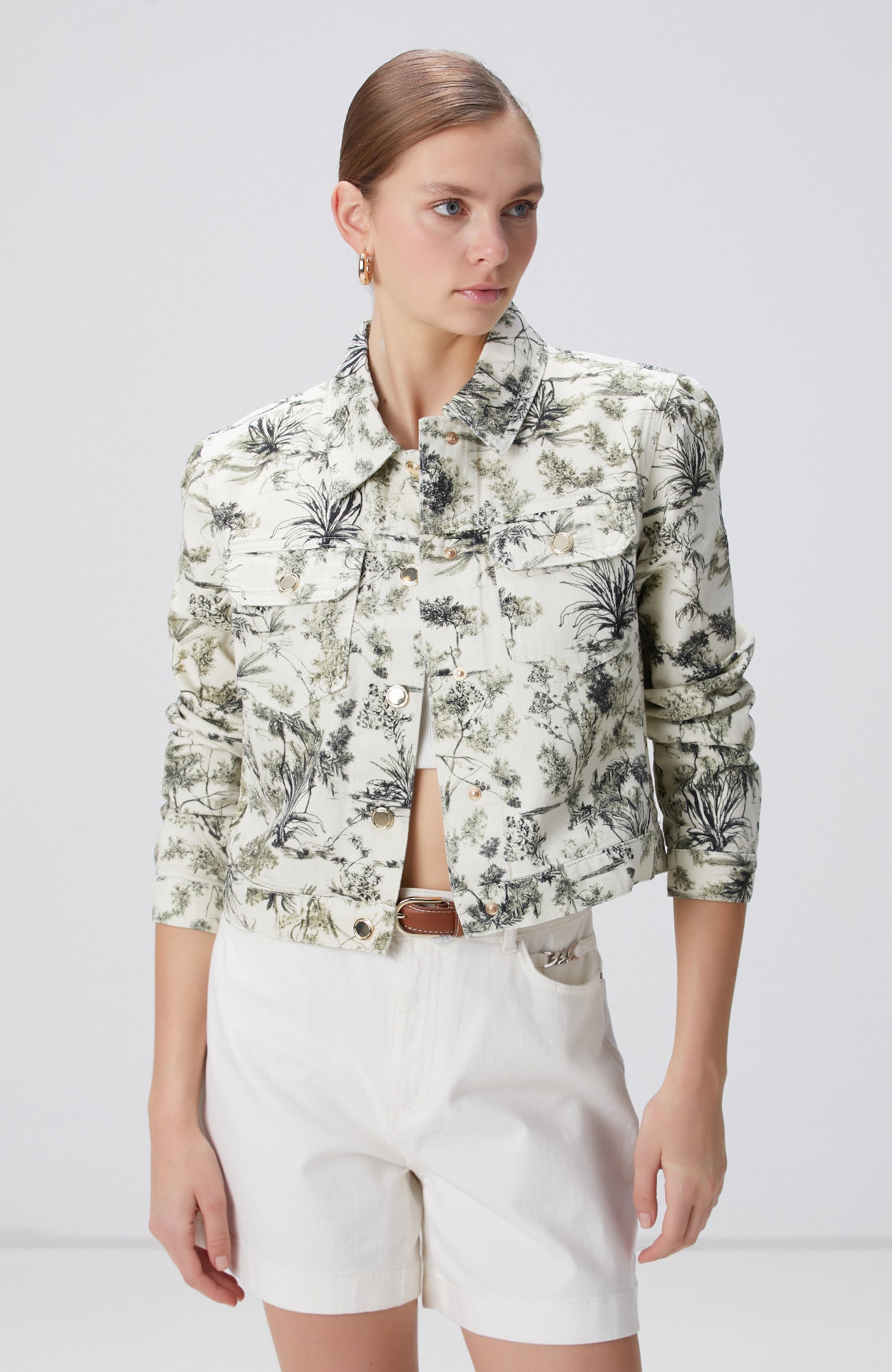 WOMEN'S Off-White Denim Coat