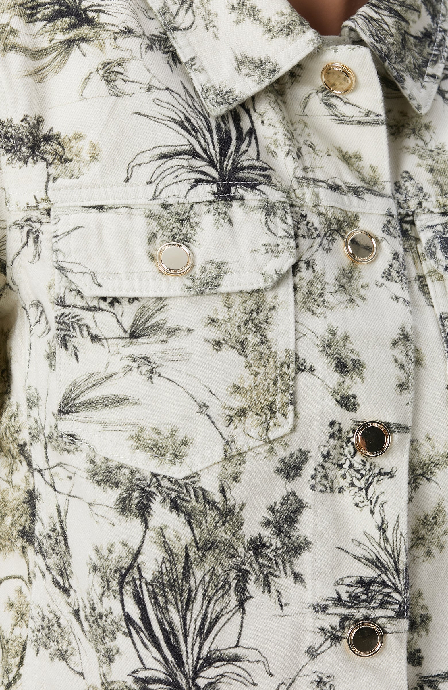 WOMEN'S Off-White Denim Coat