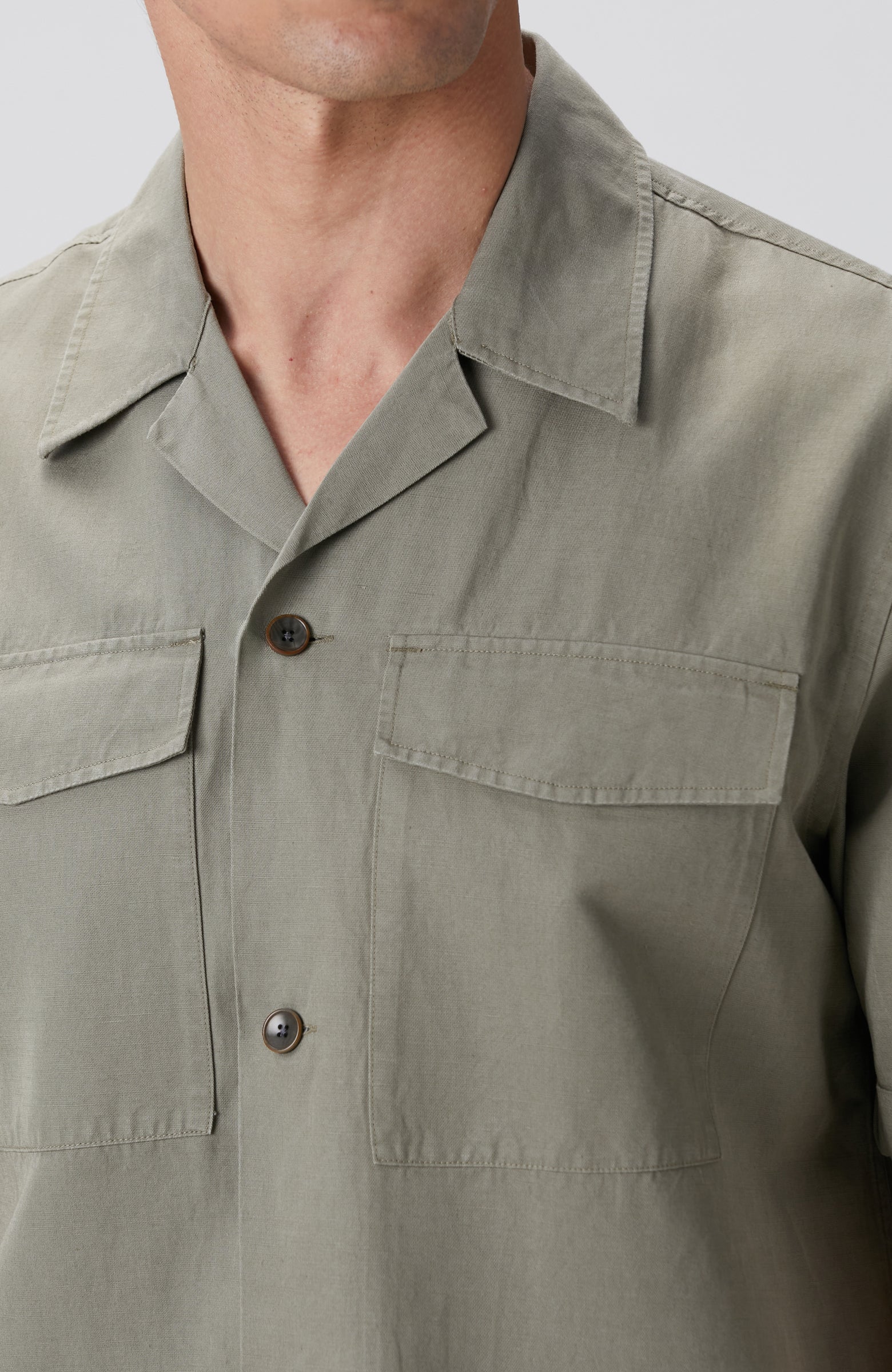 MEN'S Linen Blend Shirt