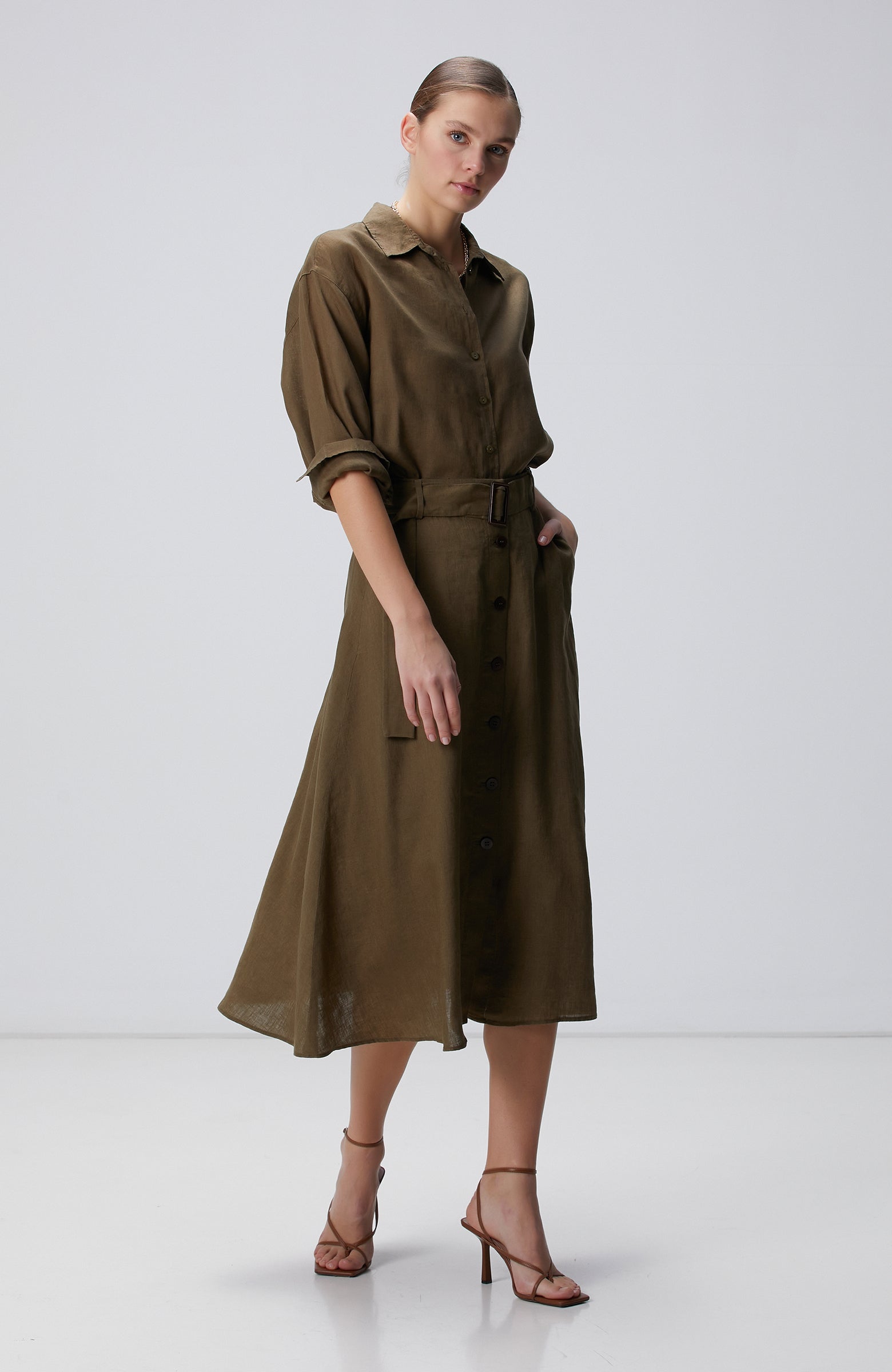 WOMEN'S Linen Shirt – Network Jordan