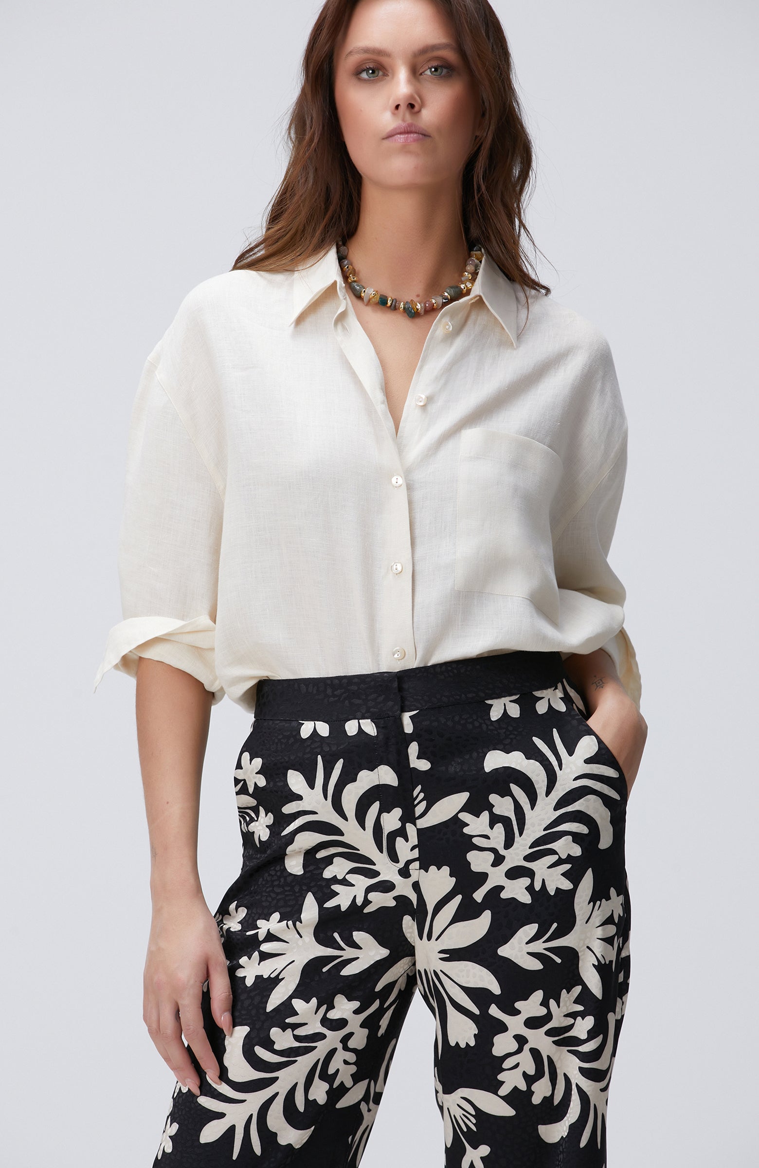 WOMEN'S Linen Shirt