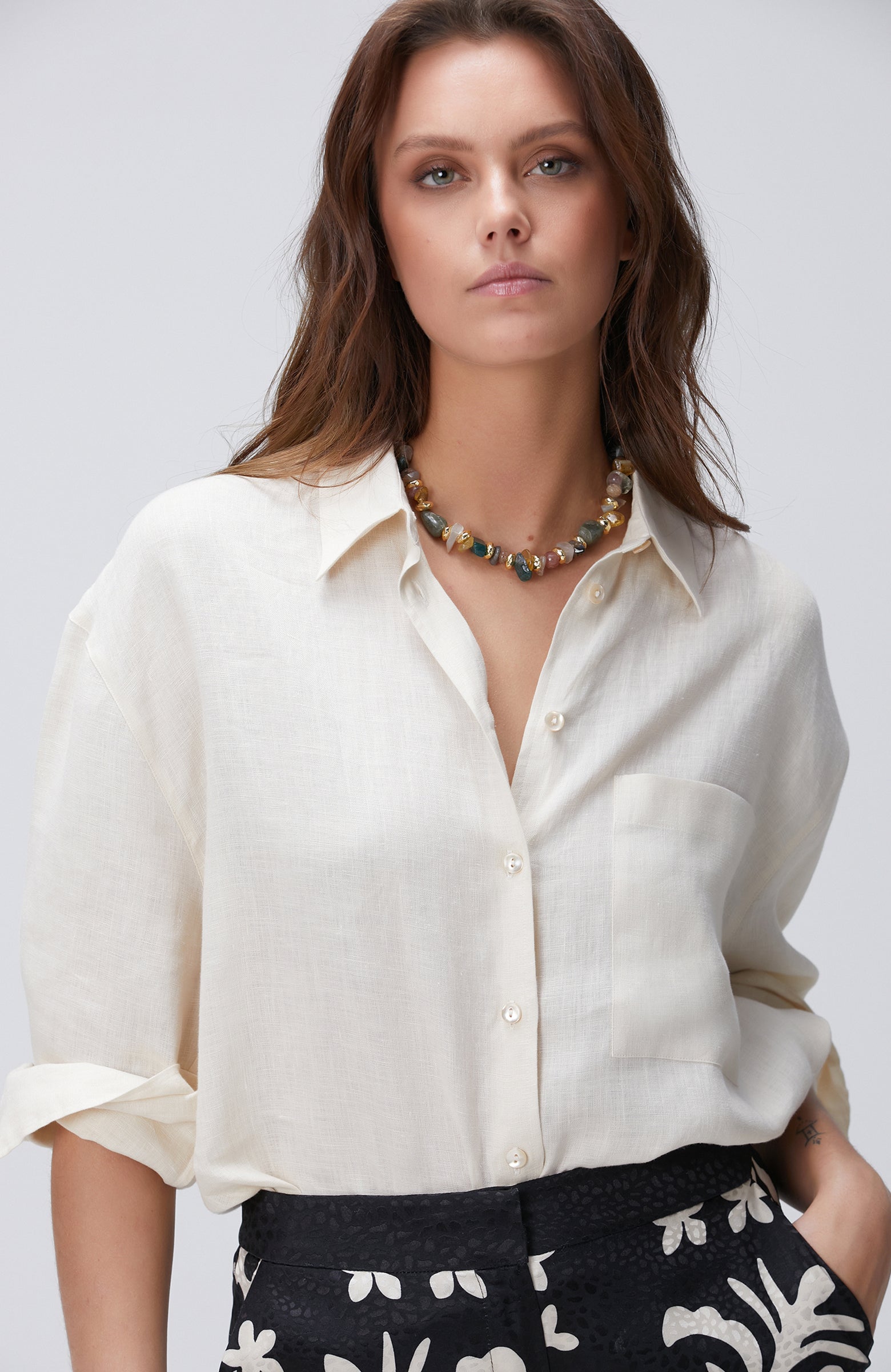 WOMEN'S Linen Shirt