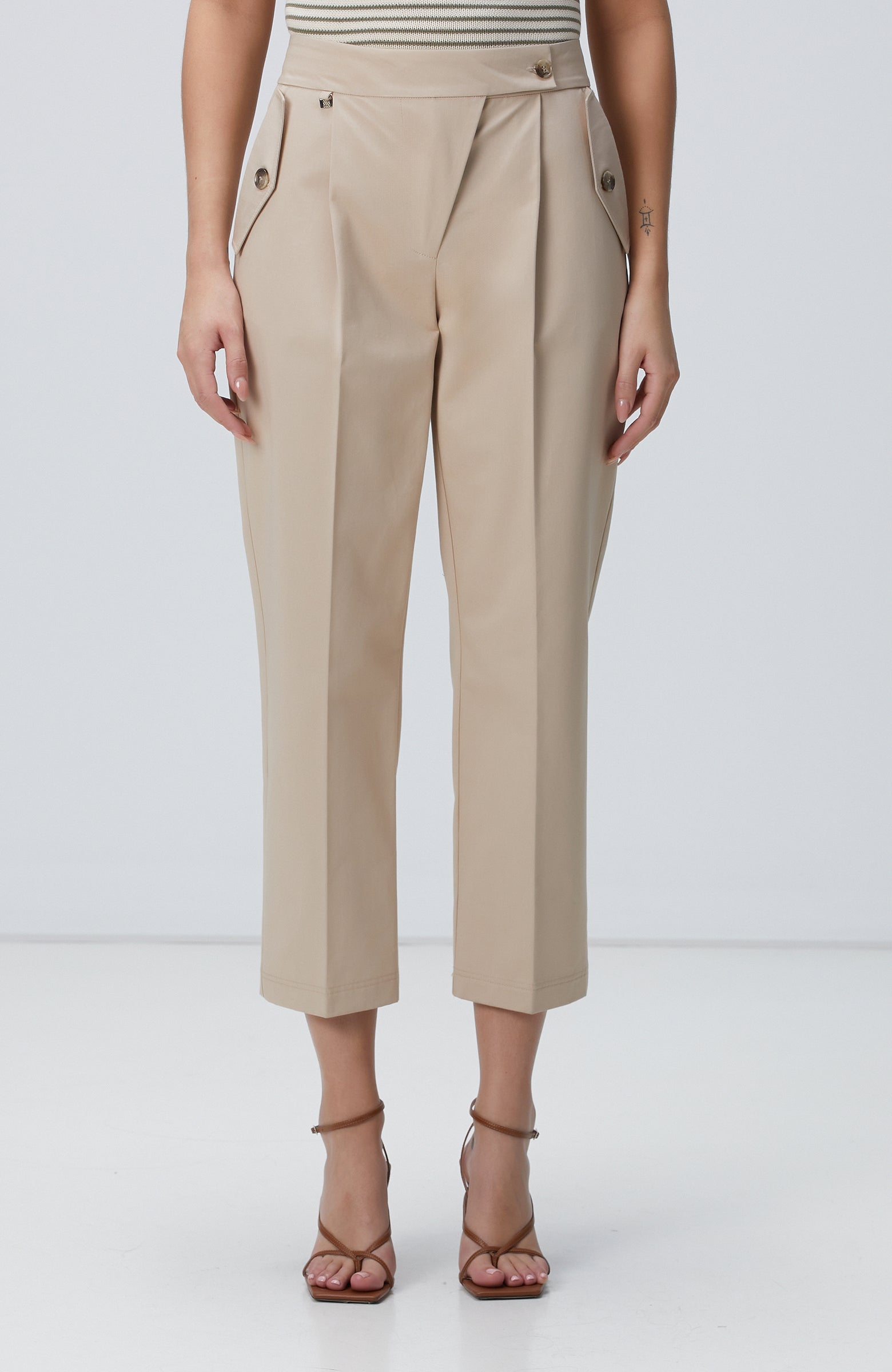 WOMEN'S Light Beige Trousers