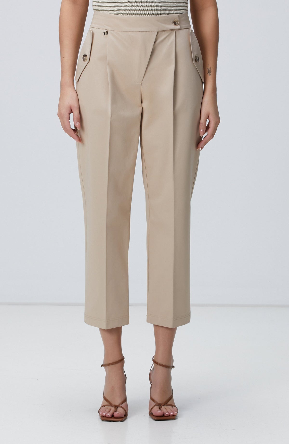 WOMEN'S Light Beige Trousers