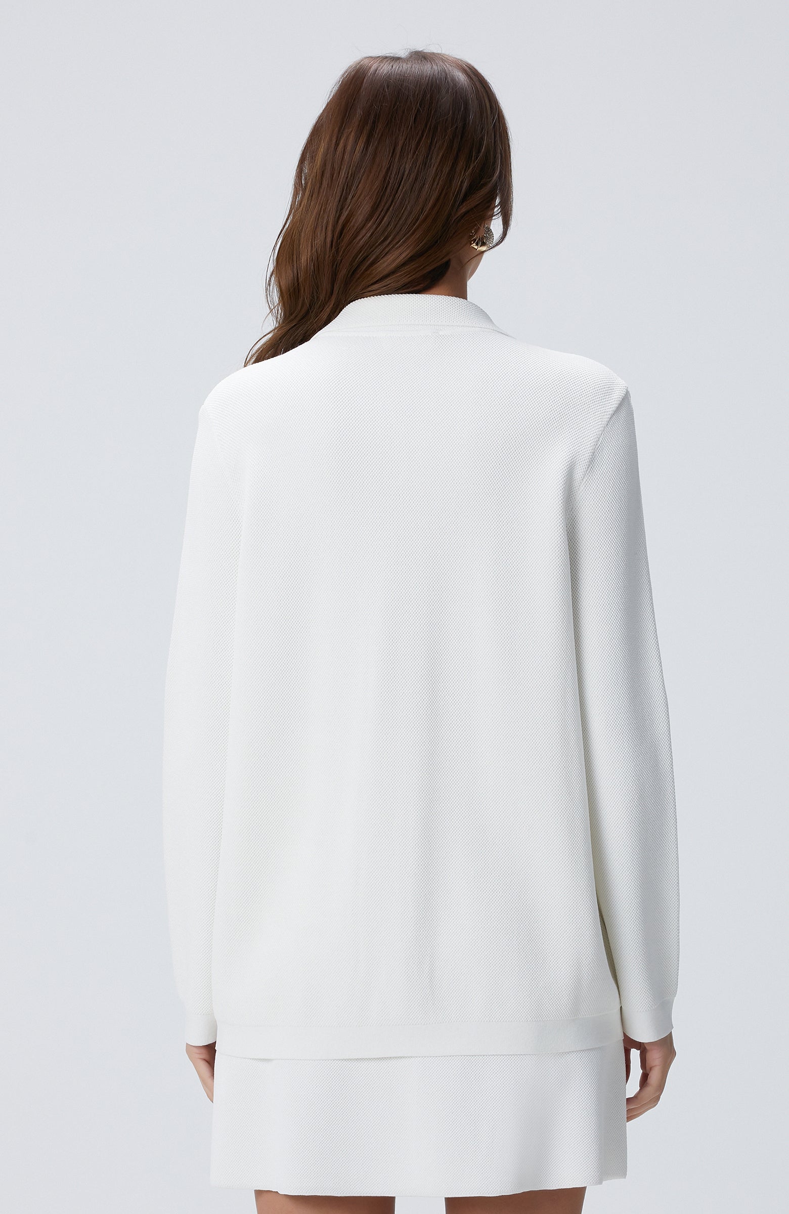 WOMEN'S Off-White Knit Jacket