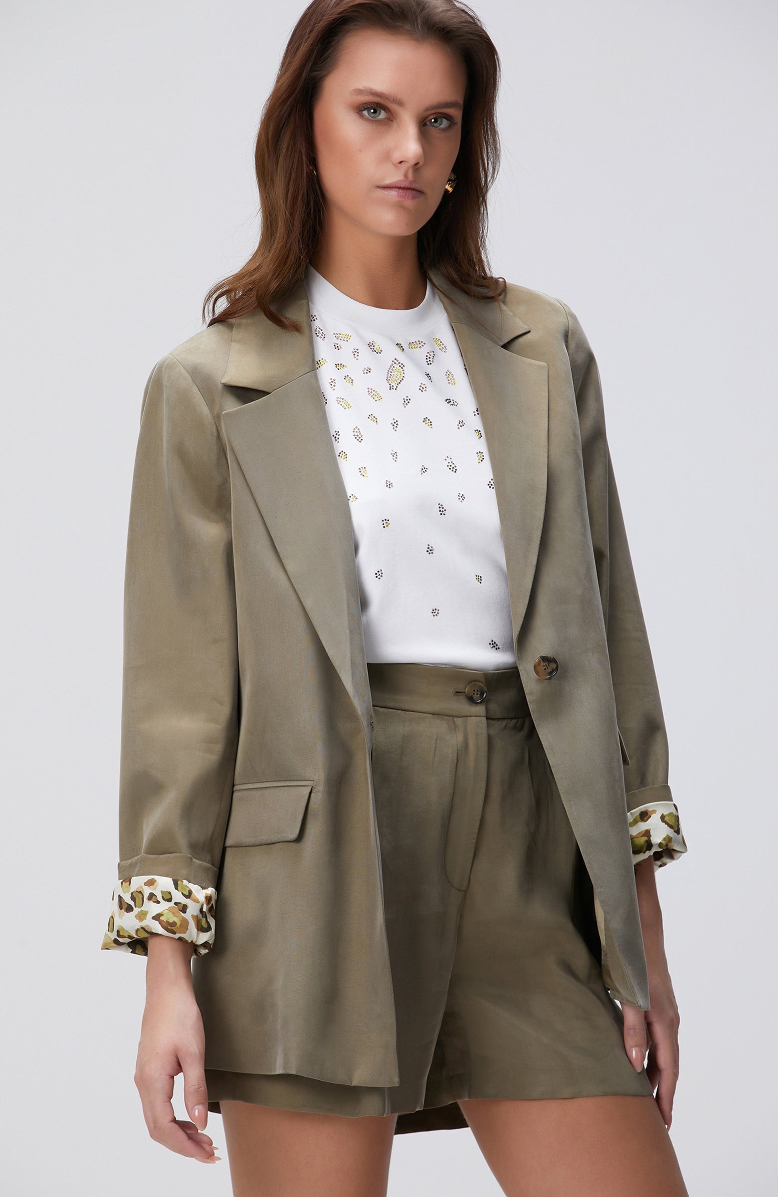 WOMEN'S Khaki Blazer