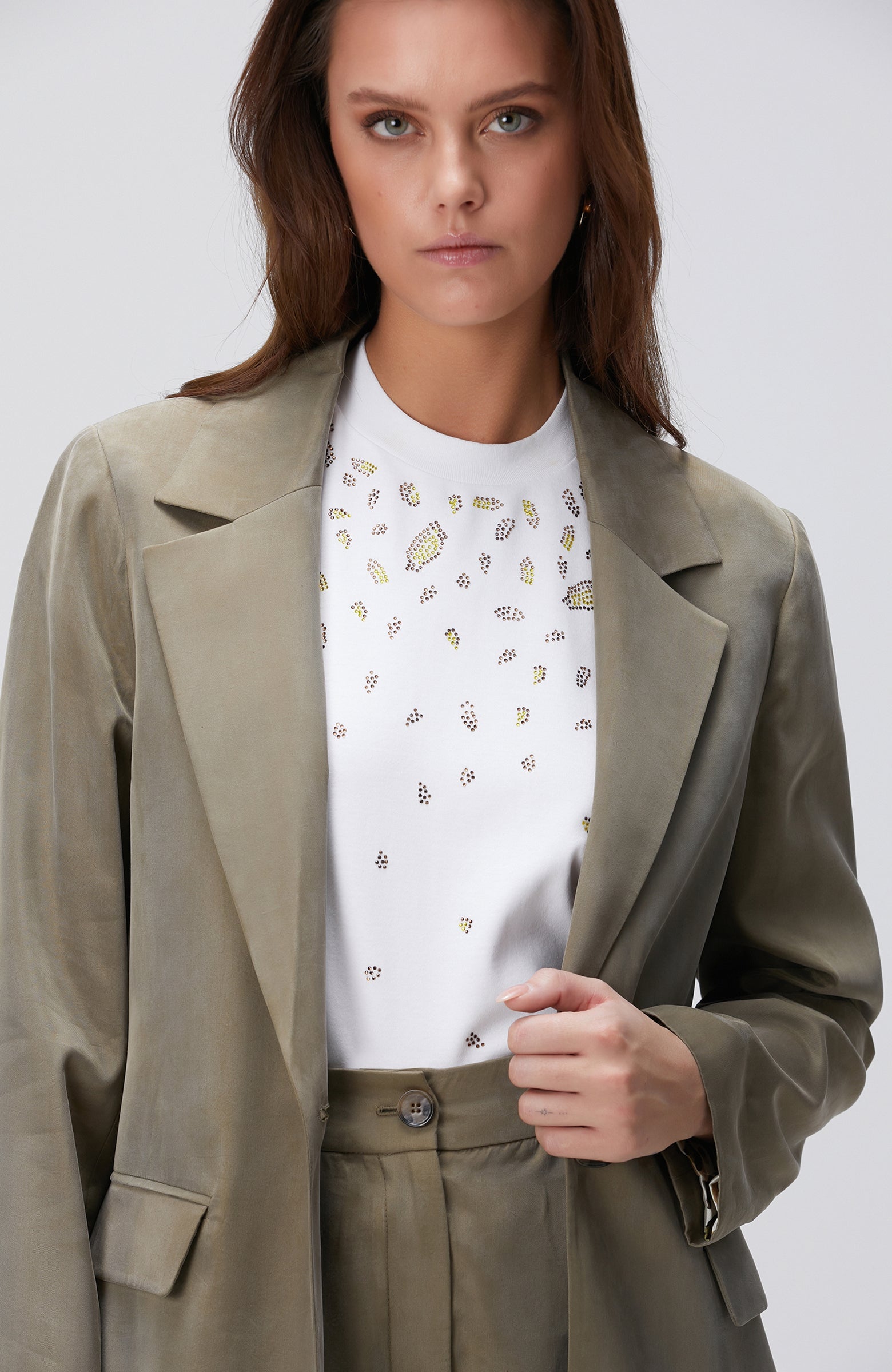 WOMEN'S Khaki Blazer