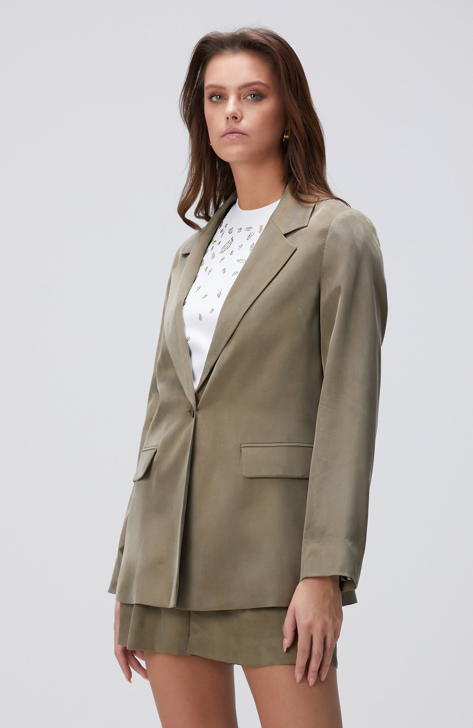 WOMEN'S Khaki Blazer