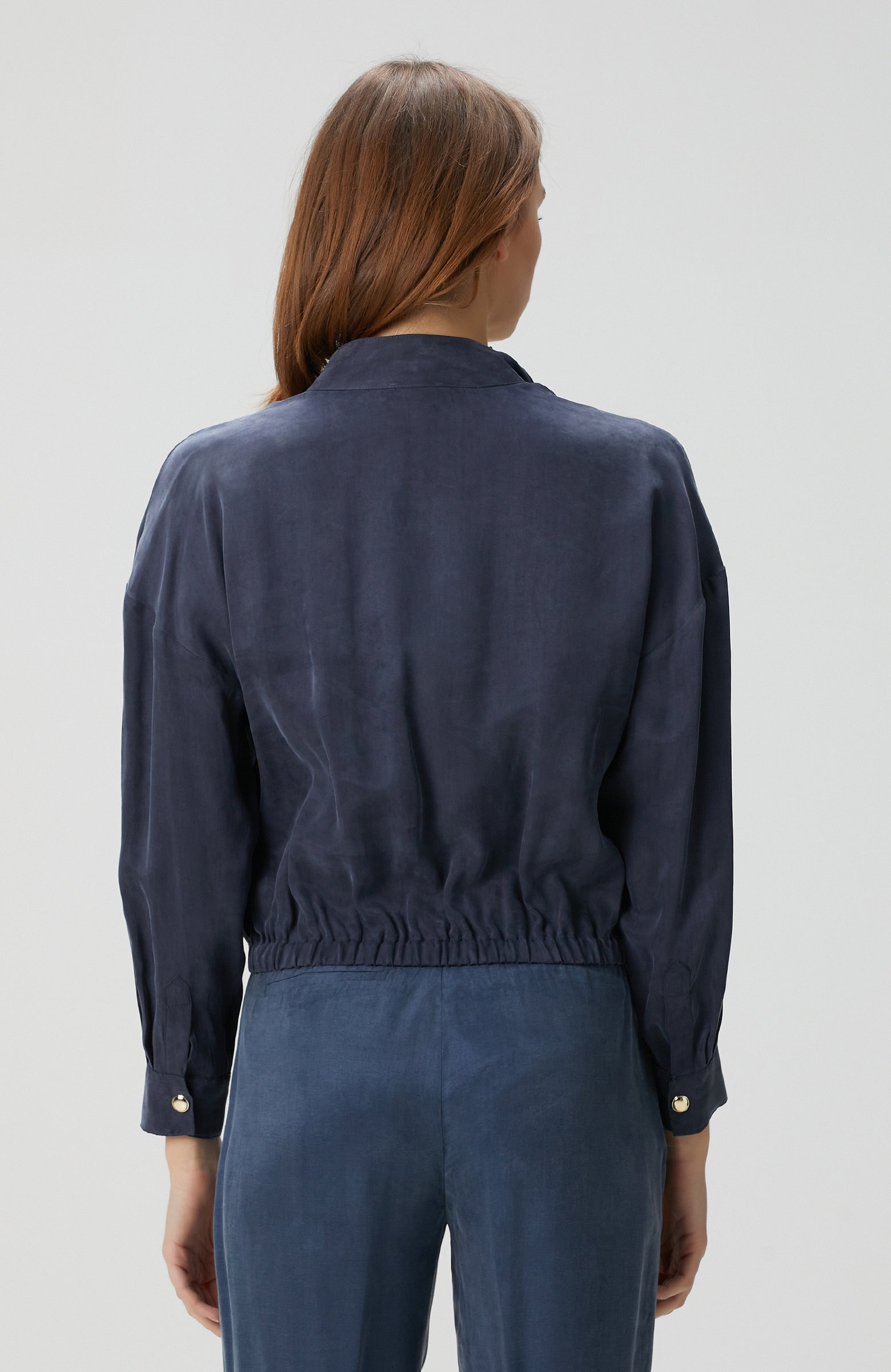 WOMEN'S Navy Blue Shirt