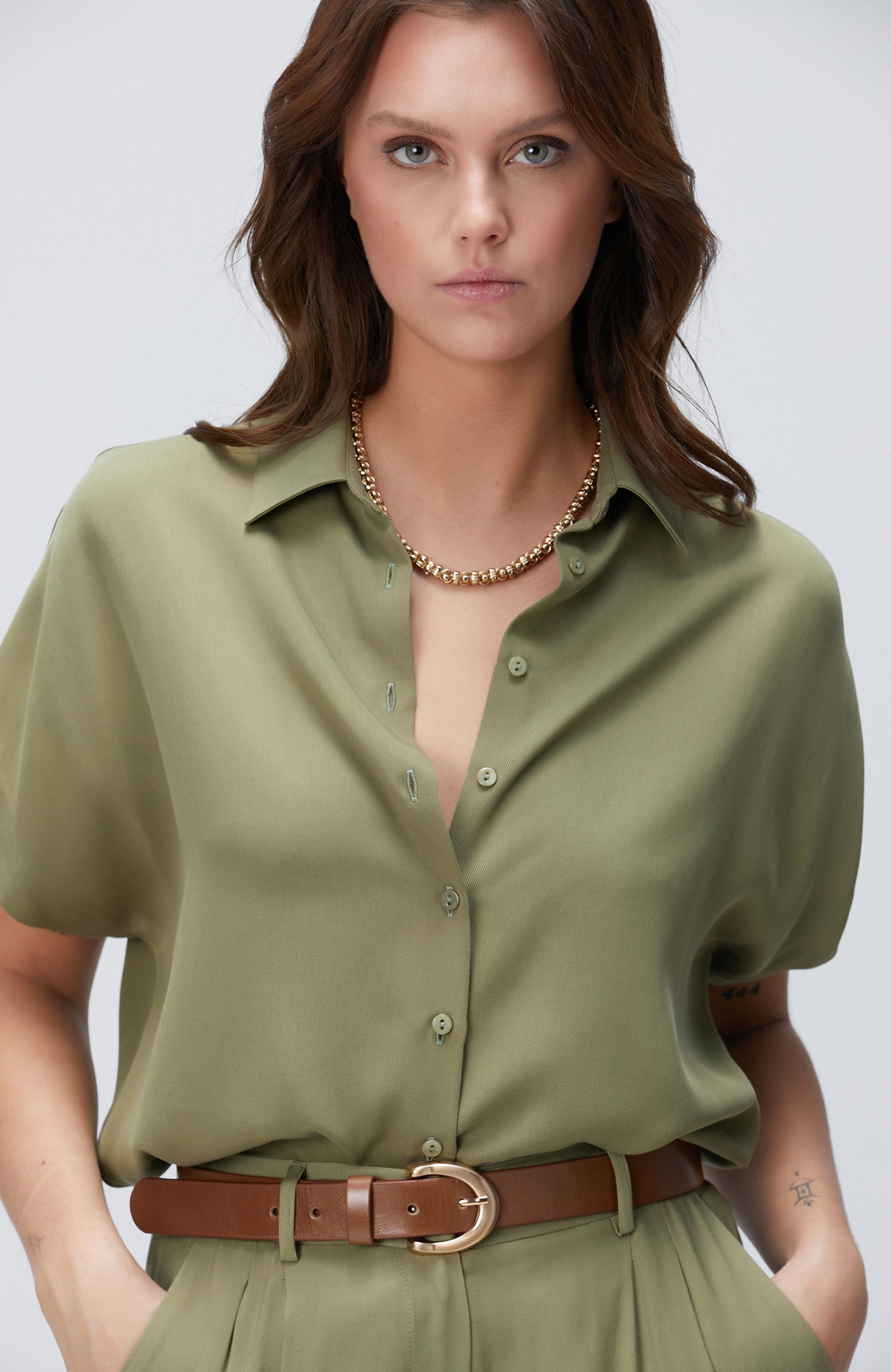 WOMEN'S Khaki Shirt