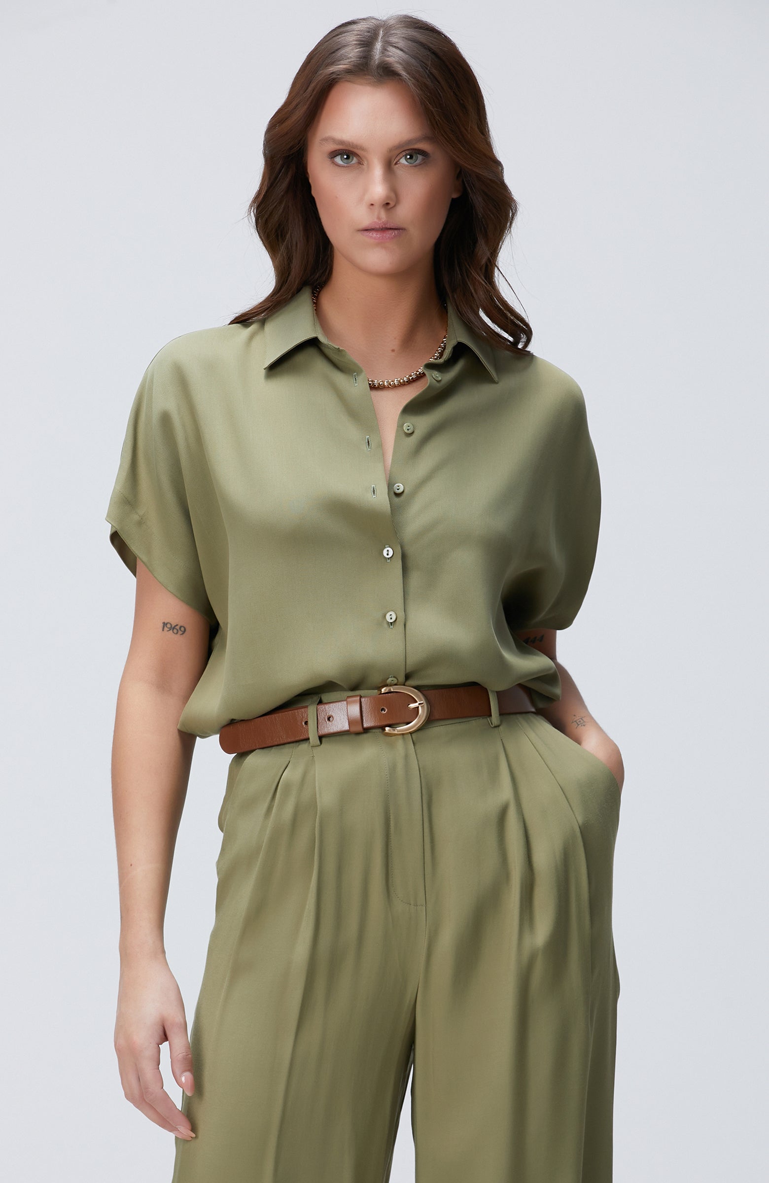 WOMEN'S Khaki Shirt