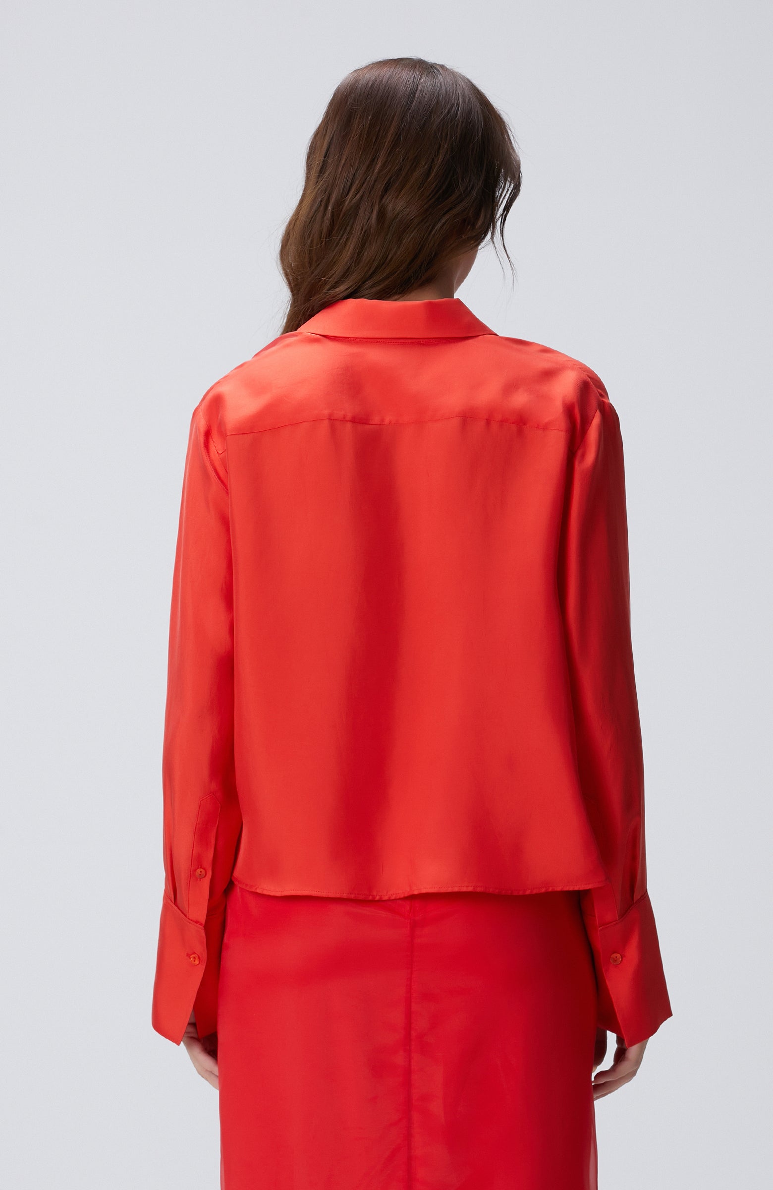 WOMEN'S Silk Twill Shirt