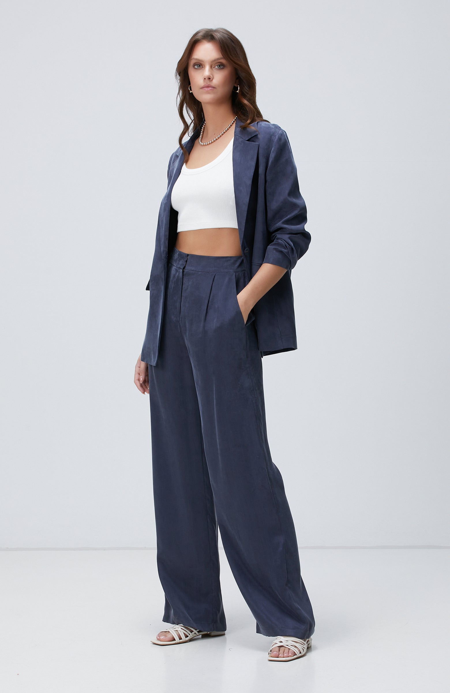 WOMEN'S Navy Blue Pants