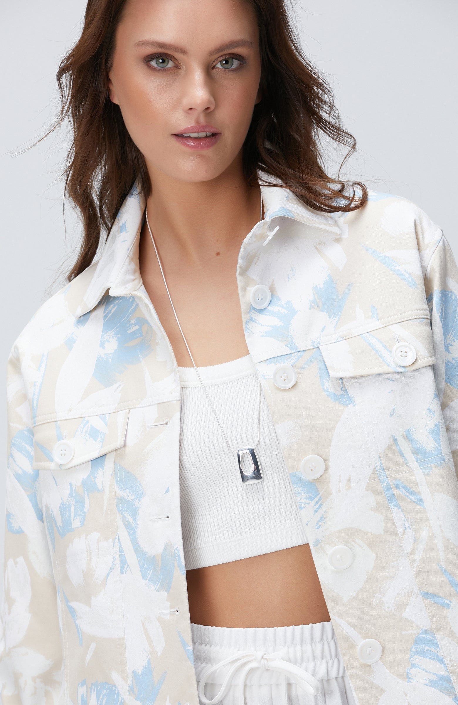 WOMEN'S Patterned Jacket