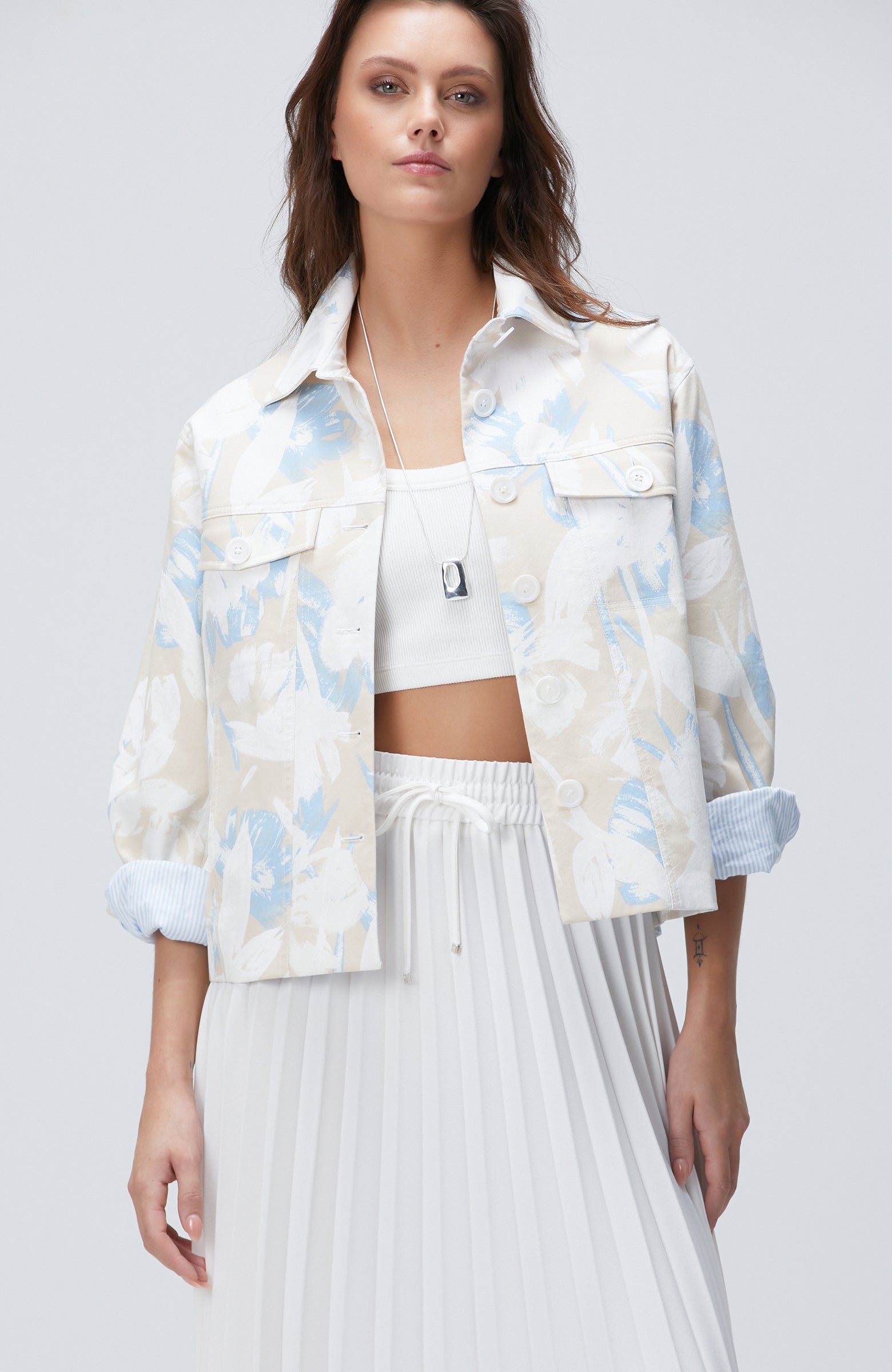 WOMEN'S Patterned Jacket