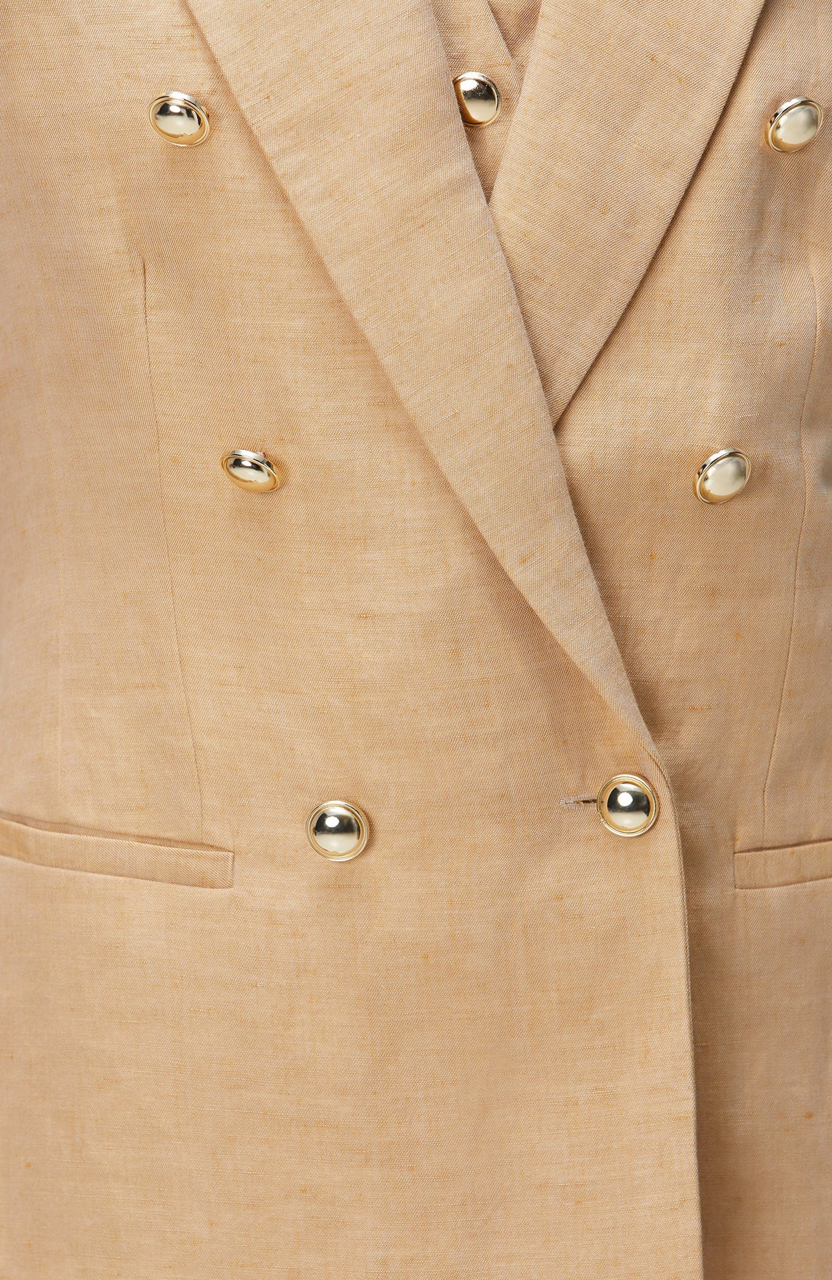 WOMEN'S Limited Light Beige Linen Blend Jacket