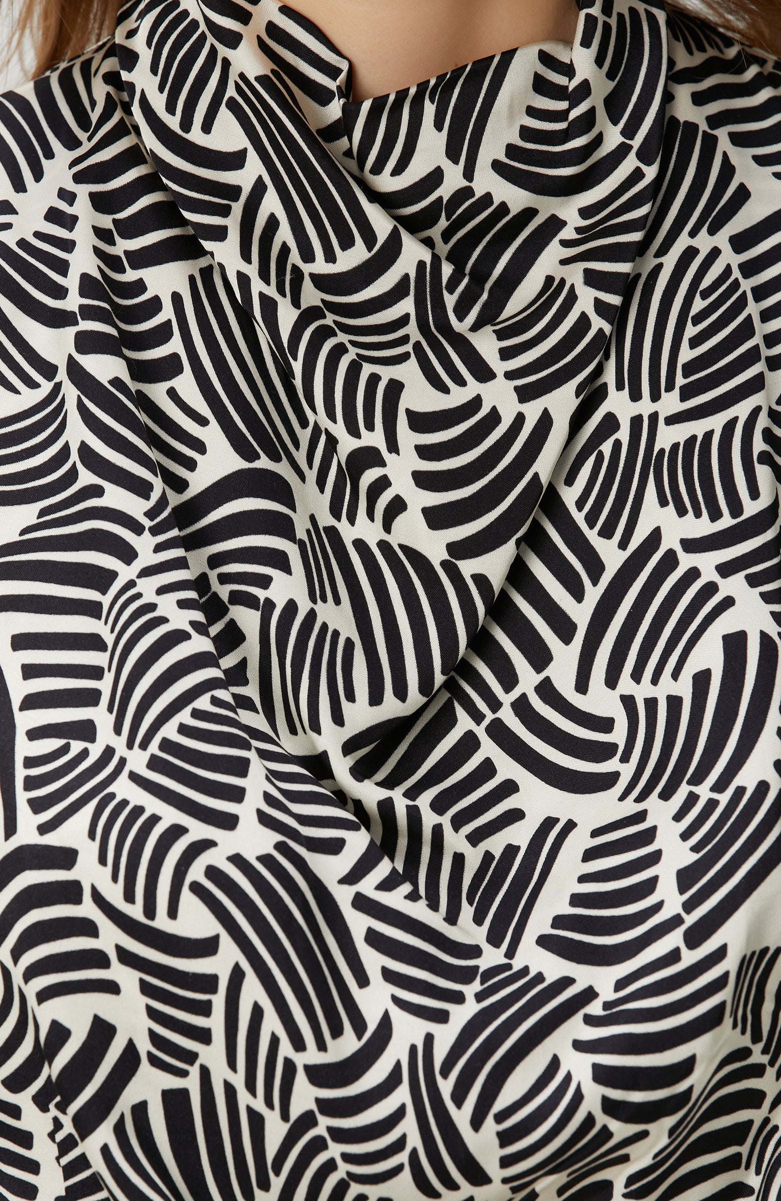 WOMEN'S Patterned Midi Dress