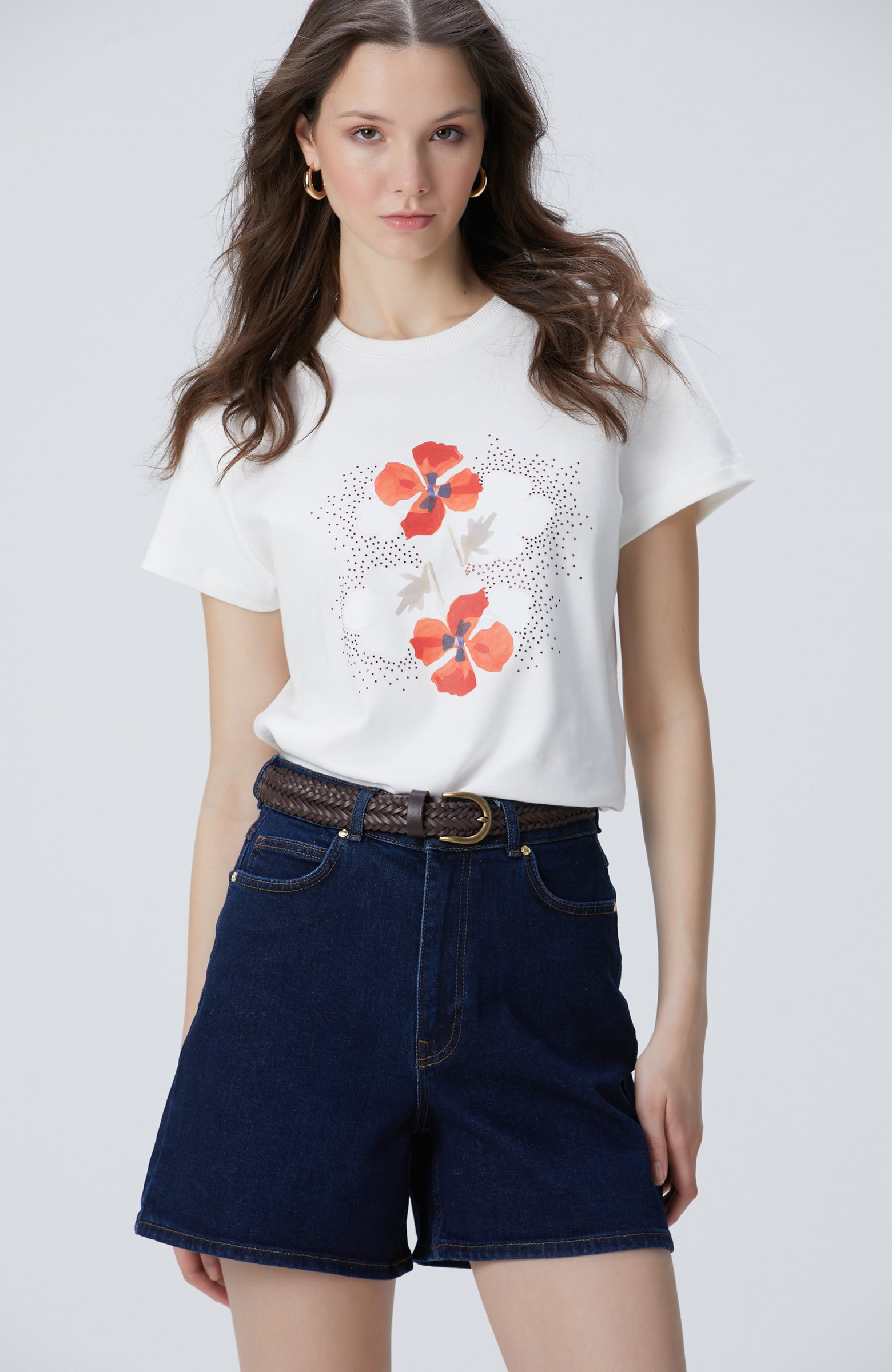 WOMEN'S Off-White Printed T-Shirt