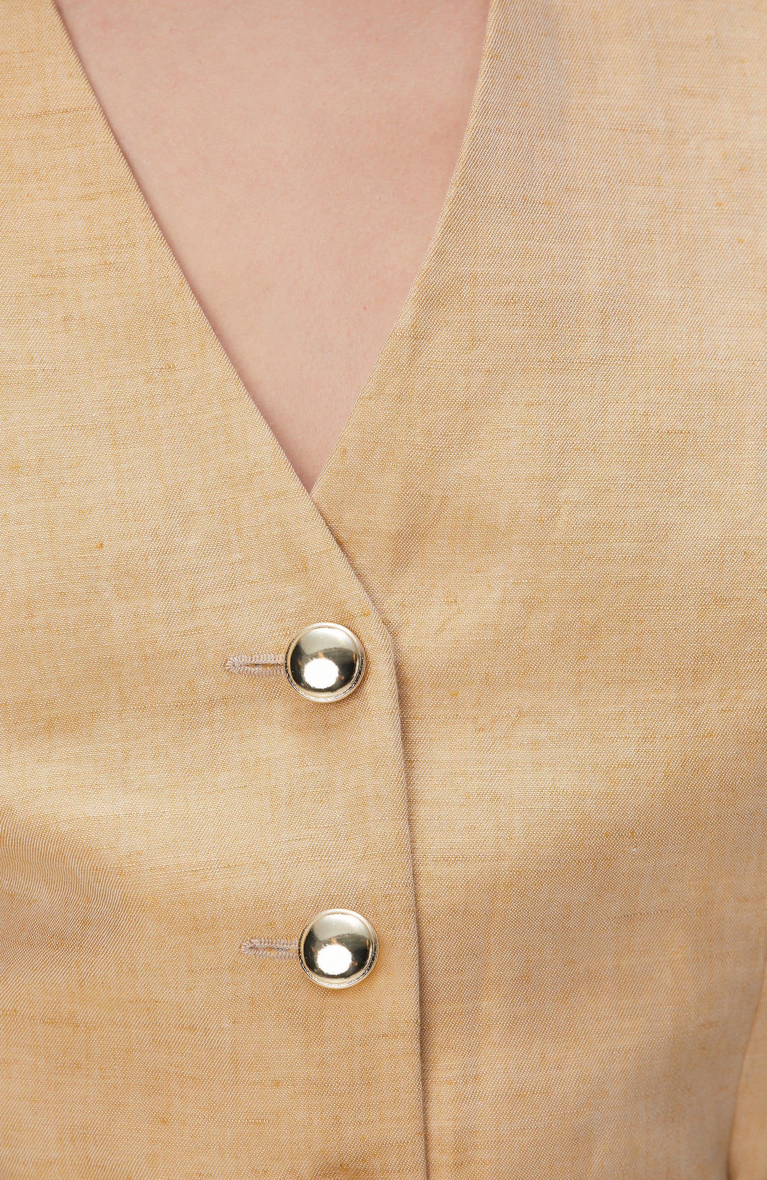 WOMEN'S Linen Blend Vest