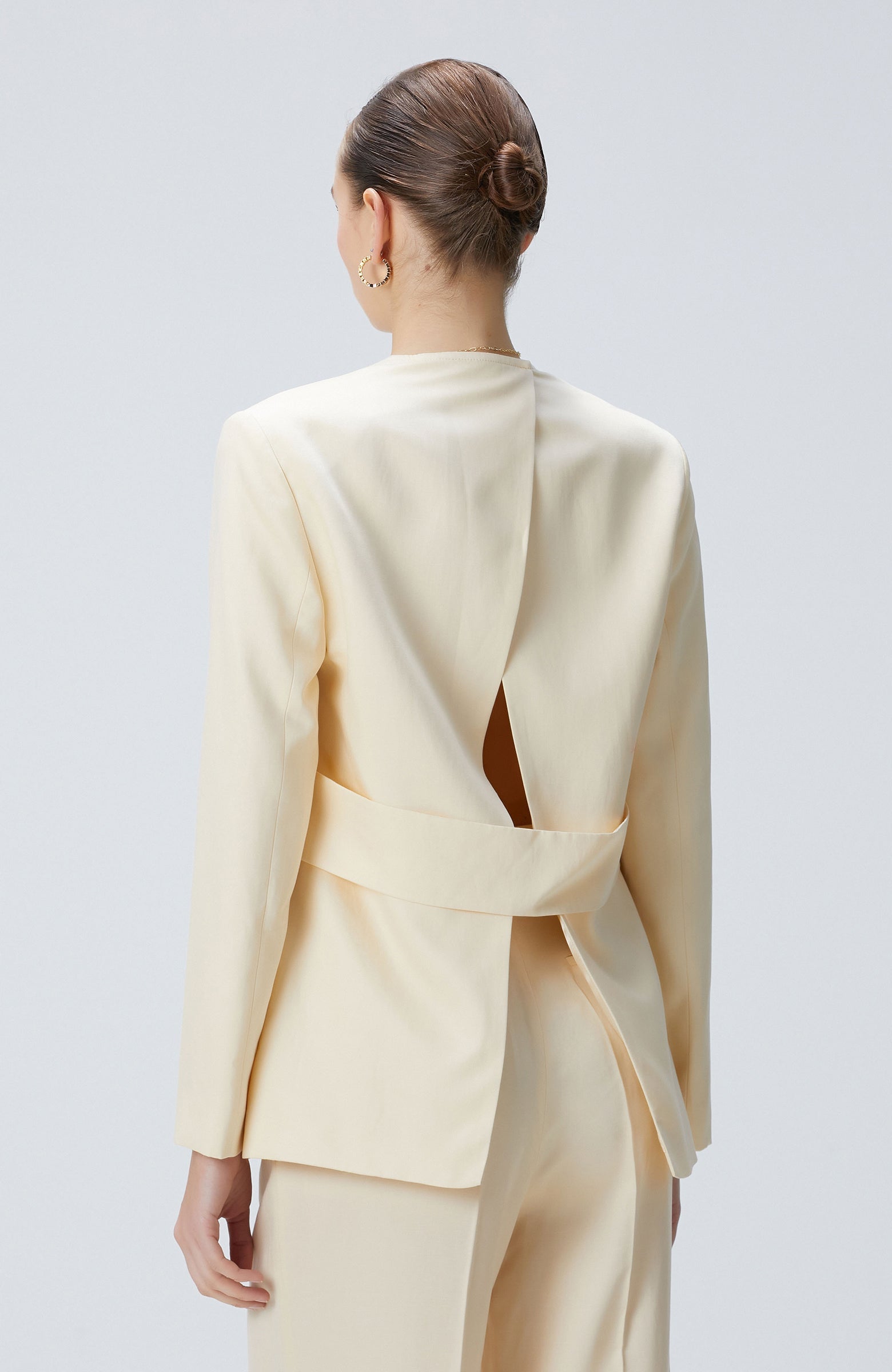 WOMEN'S Linen Blend Jacket