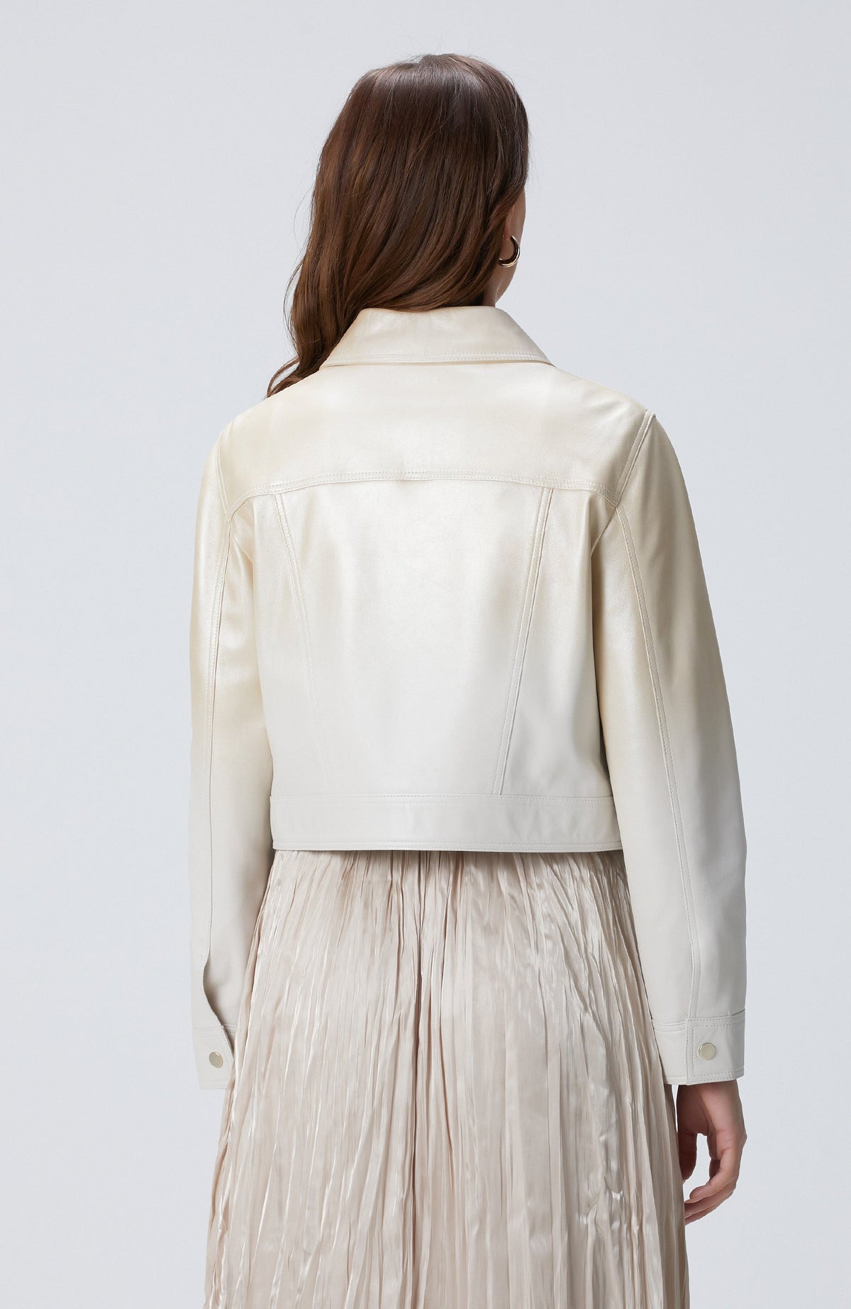 WOMEN'S Gradient Leather Jacket