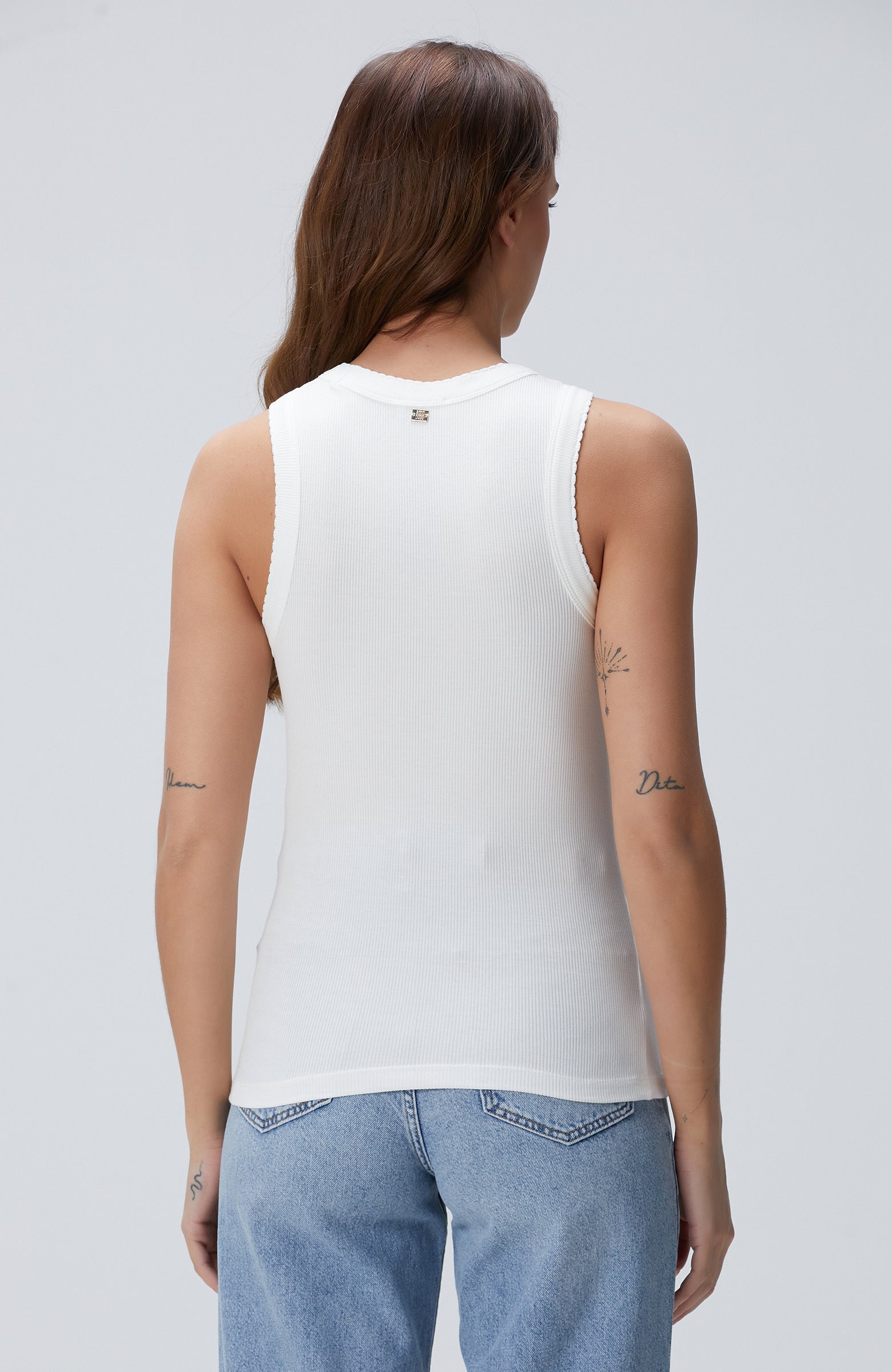 WOMEN'S Off-White Tank Top