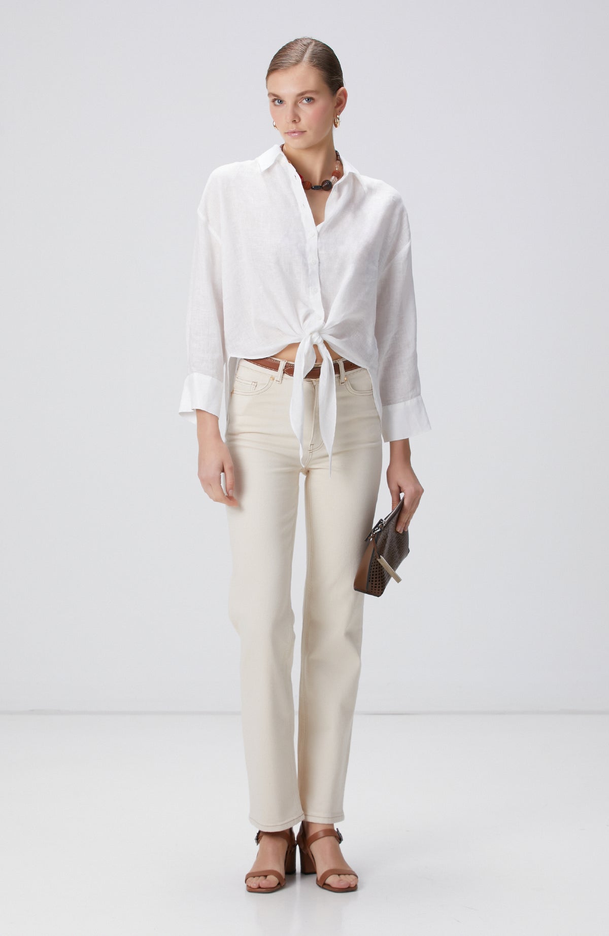 WOMEN'S Off-White Denim Pants
