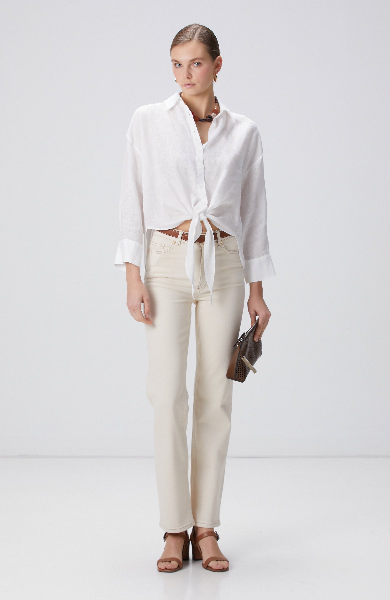 WOMEN'S Off-White Denim Pants