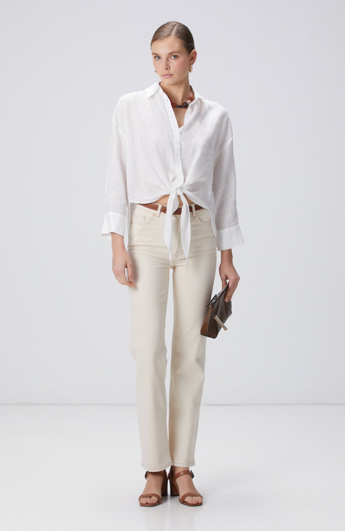WOMEN'S Off-White Denim Pants