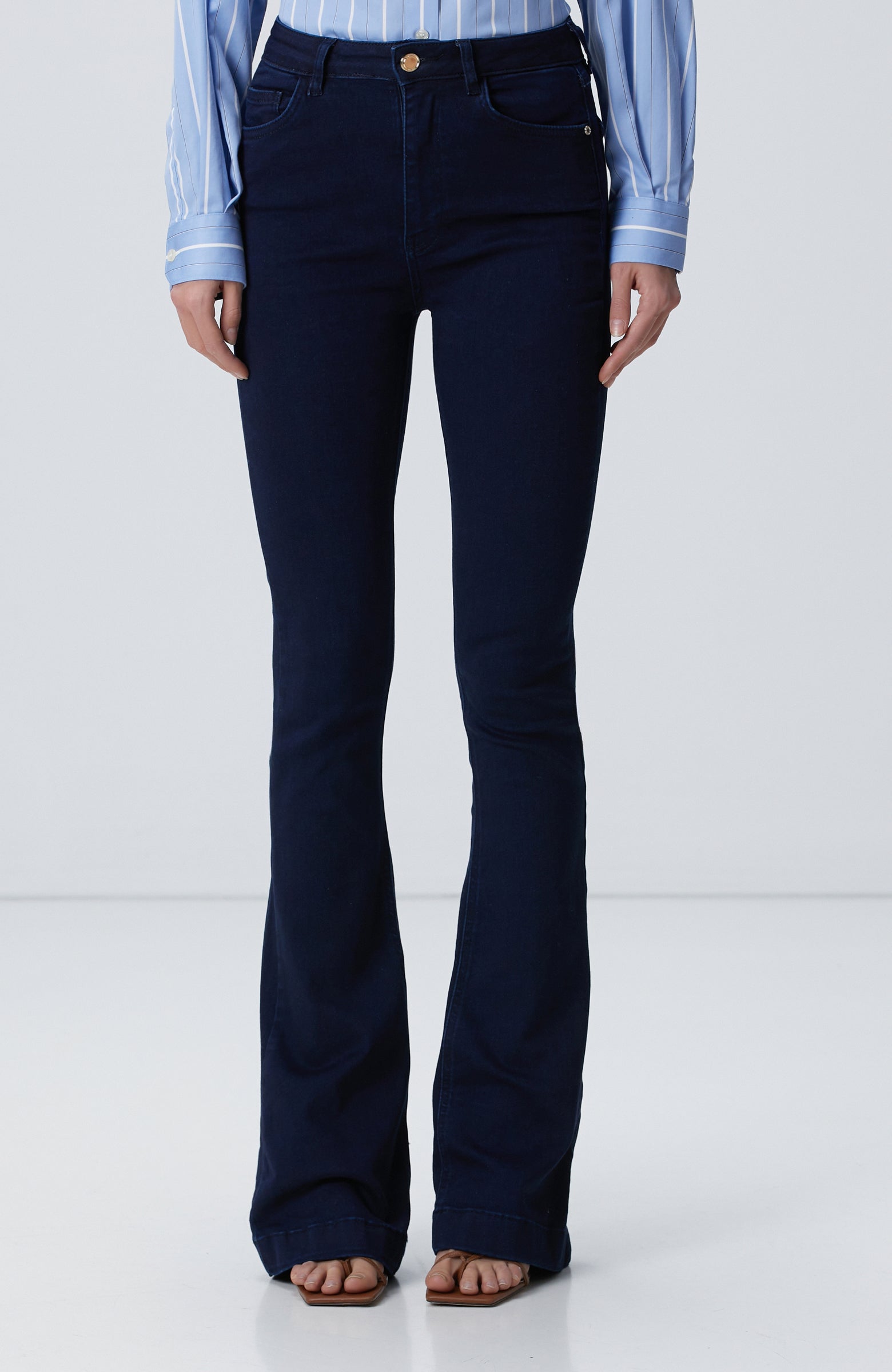 WOMEN'S Dark Navy Denim Pants