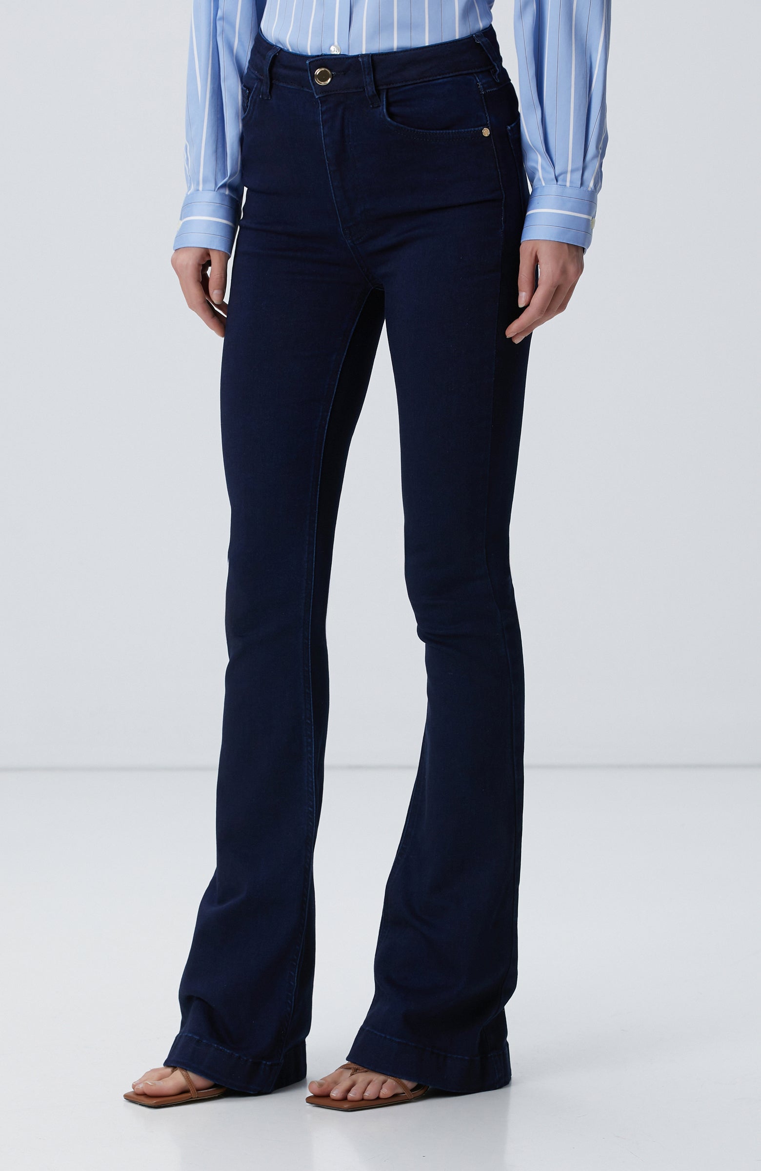 WOMEN'S Dark Navy Denim Pants