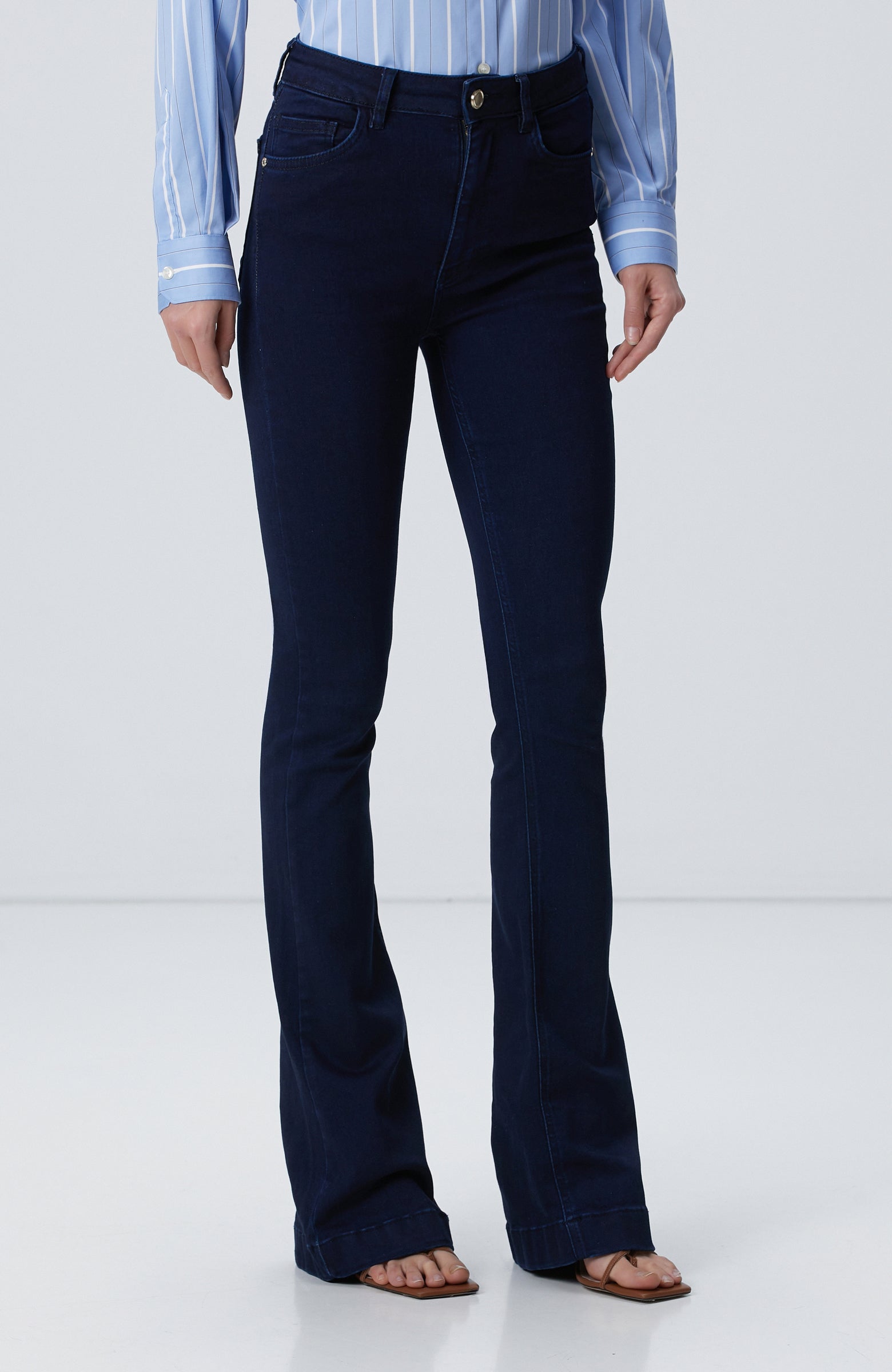 WOMEN'S Dark Navy Denim Pants