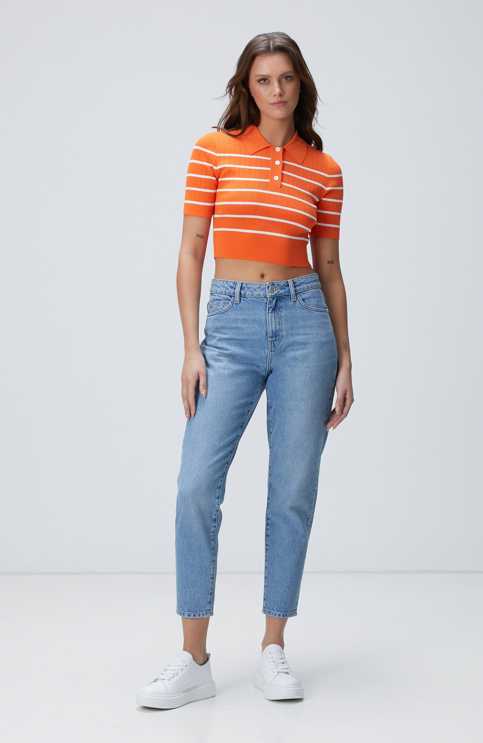 WOMEN'S Light Indigo Denim Pants