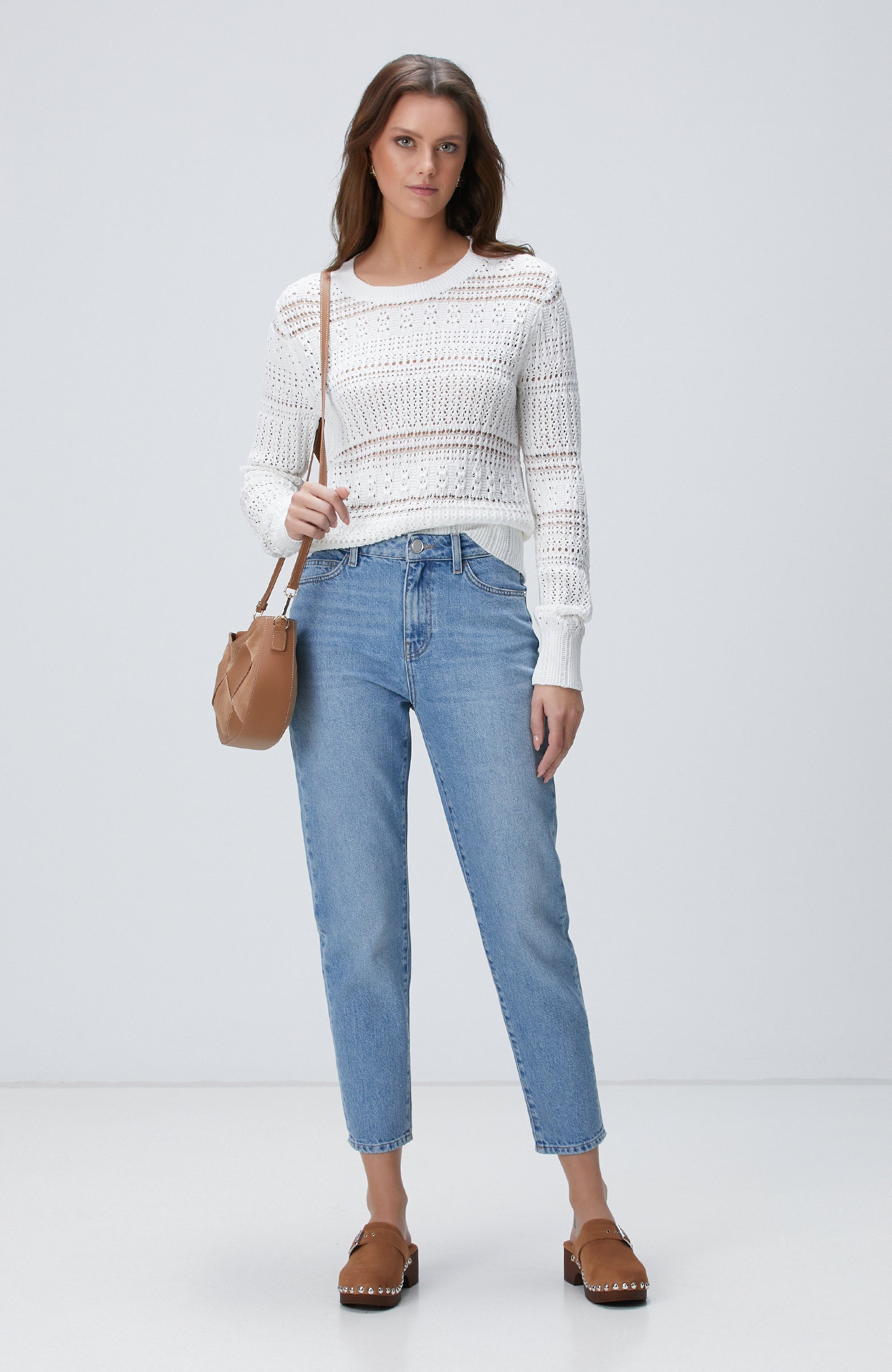 WOMEN'S Light Indigo Denim Pants